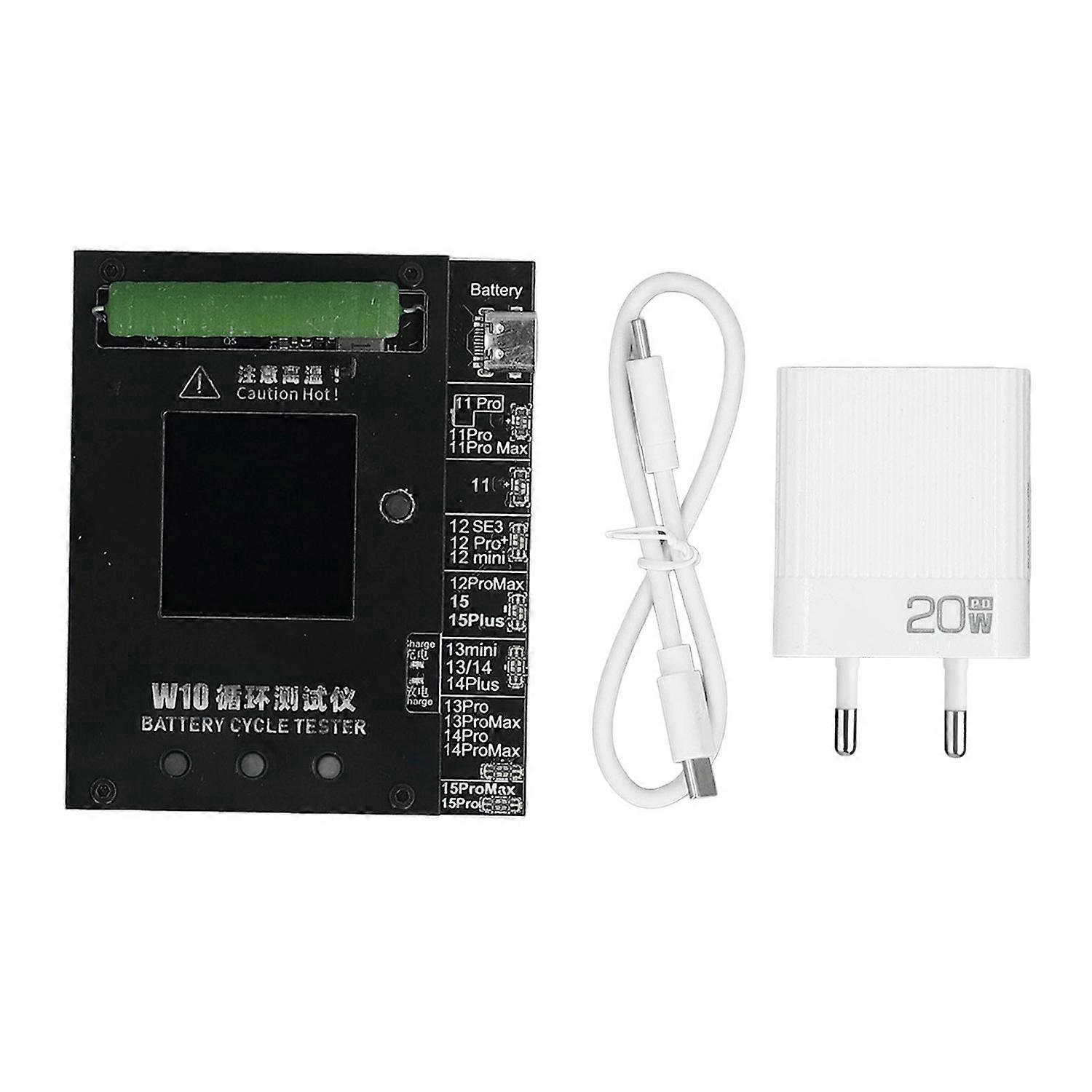 Handy-akkutester 20w Schnellladefunktion Mit Led-digitalanzeige, Reparaturplatine Für Handy-akkus 100-24