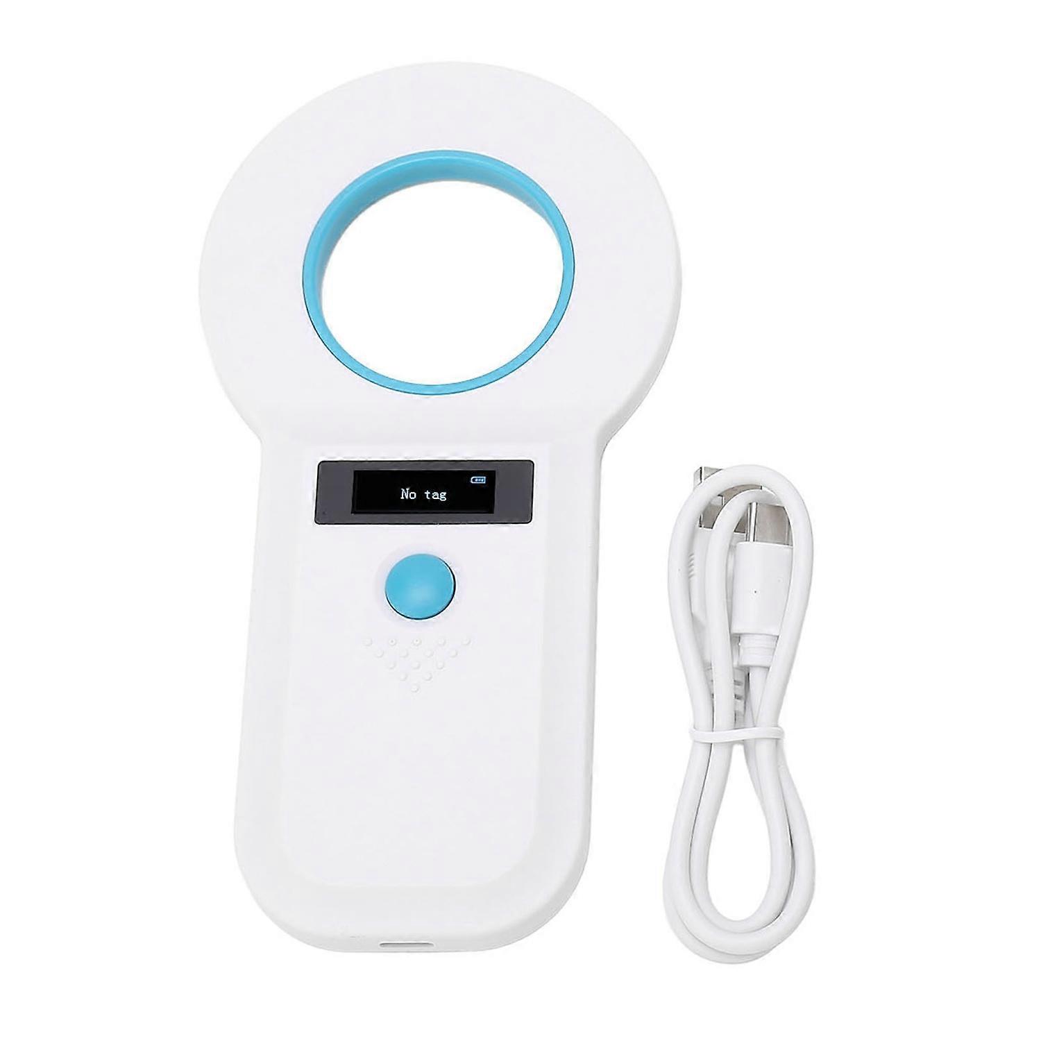 Haustier-id-mikrochip-scanner 134,2 Khz 125 Khz Wiederaufladbarer Tierkartenleser Mit Speicherfunktion Für P