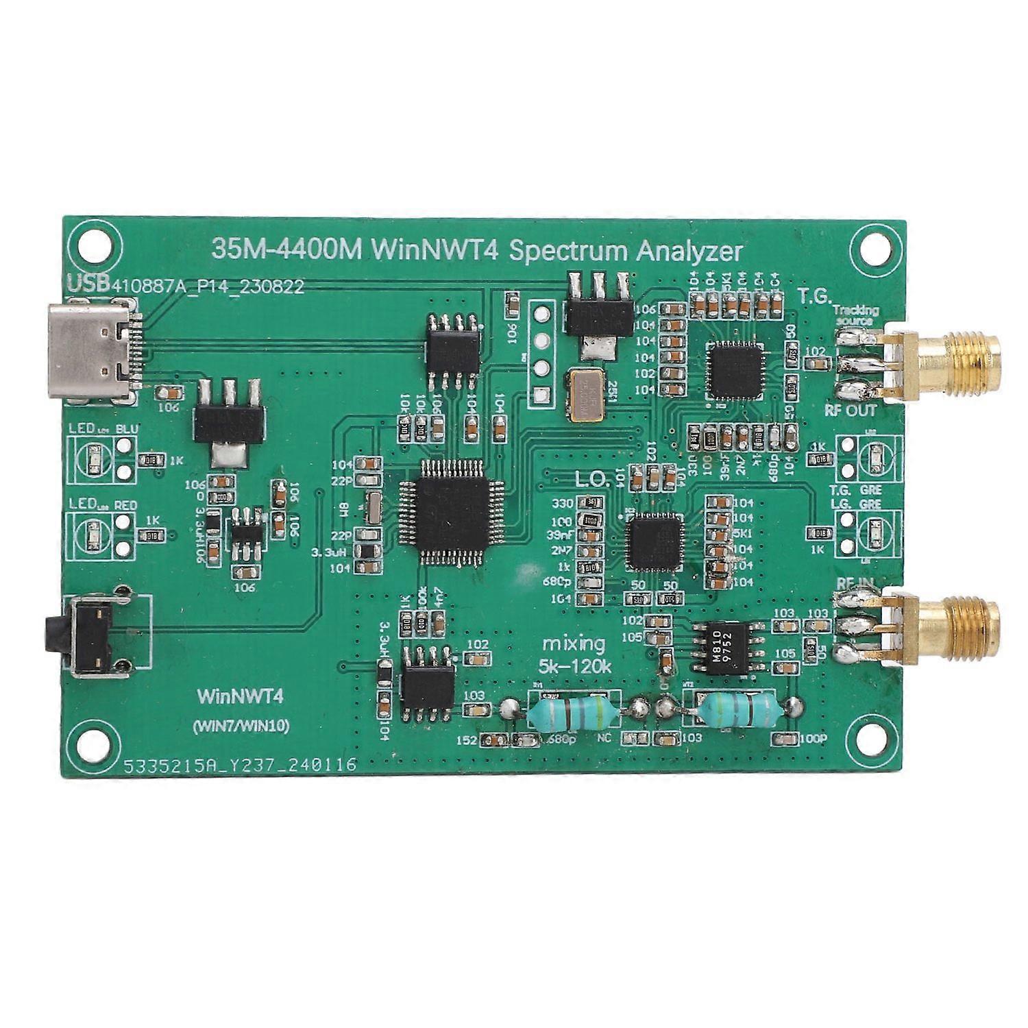 Spektrumanalysatormodul 35 Mhz–4400 Mhz Frequenzspektrumanalyseplatine Für Winnwt4 Hf-signalquelle