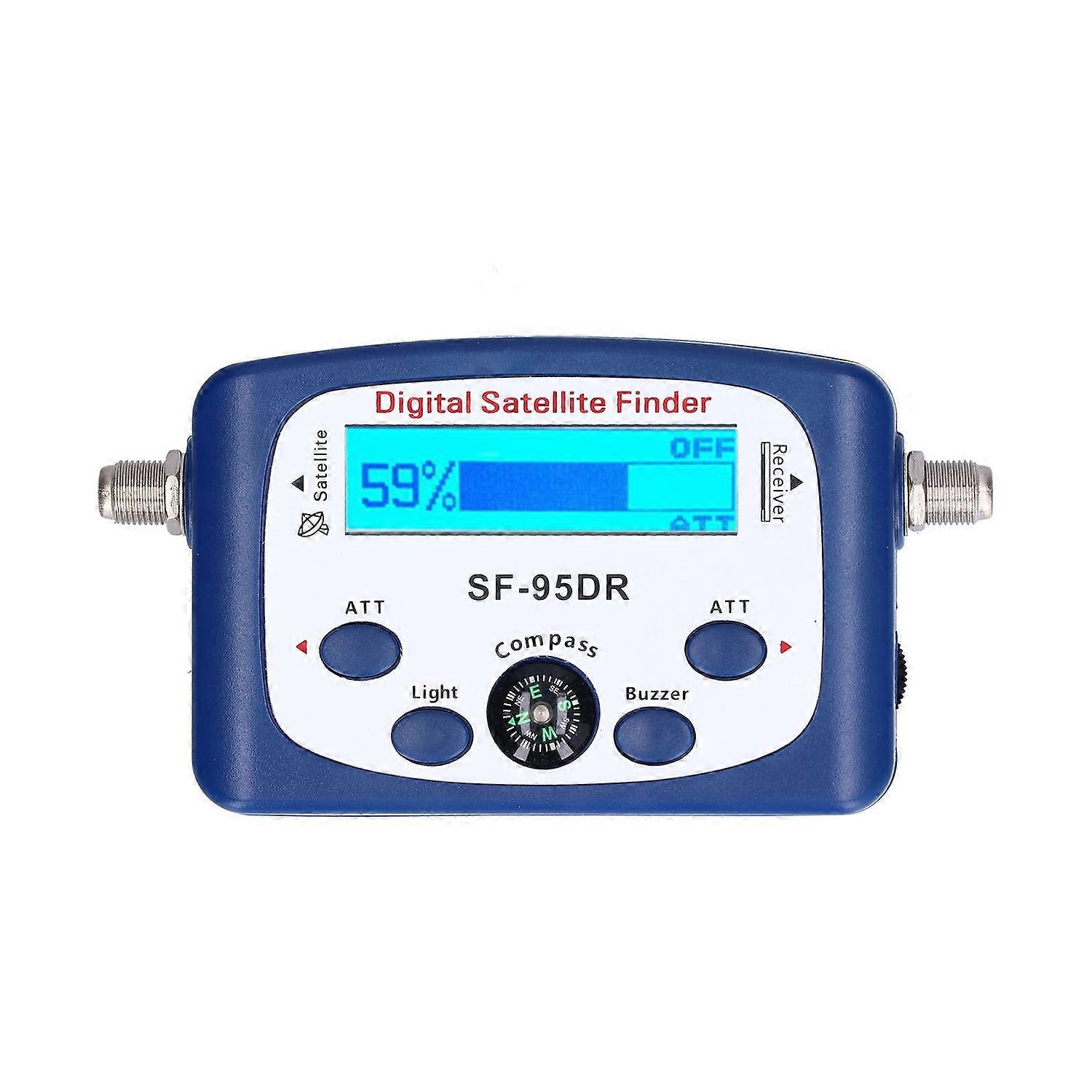 Sf-95dr Tragbares Led-digital-tv-satellitensignal-suchgerät Mit Kompass Und Elektronischem Summer 950