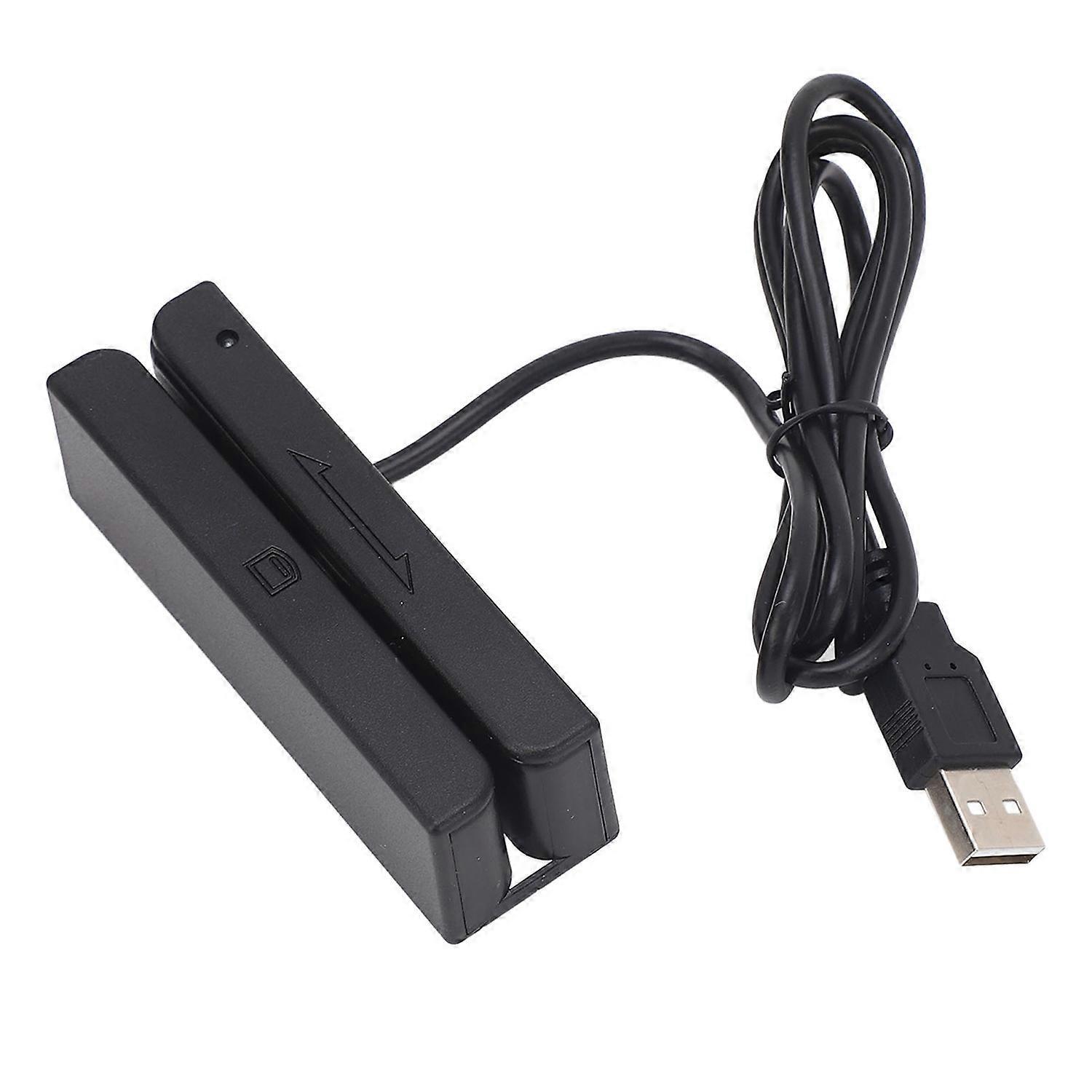 3-spur-magnetstreifenkartenleser, Bidirektionaler Manueller Usb-kartenleser Für Pos-zutrittskontrolle, Iden