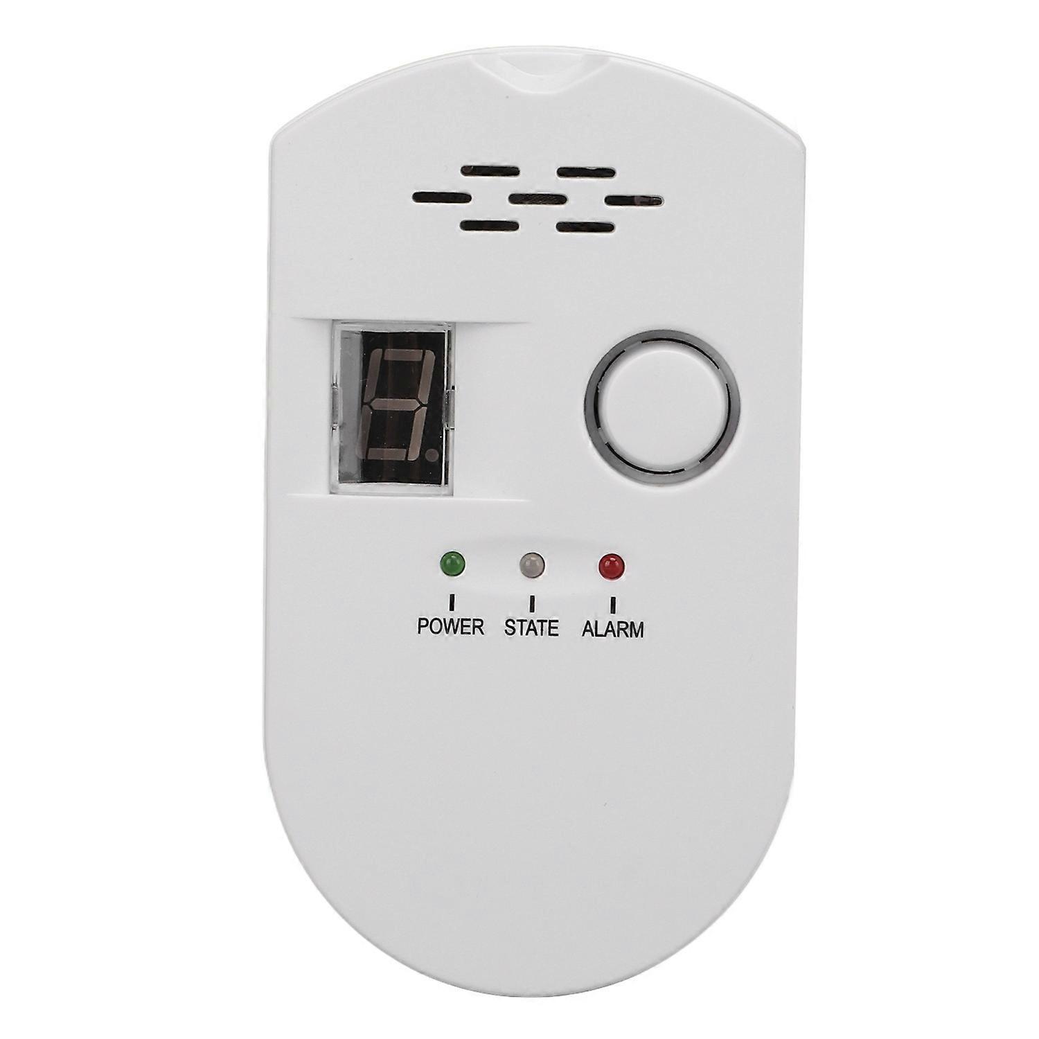 Znazco1013 Hochempfindlicher Digitaler Gasdetektor Mit Alarmfunktion Für Brennbare Gasleitungen, Ac100-240v