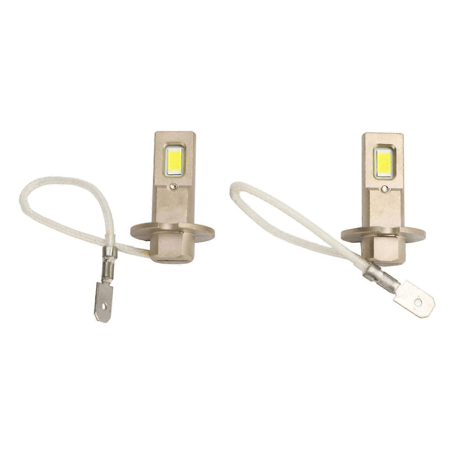 Universal-led-scheinwerferlampen H3, Superhell, Plug & Play, 6000 K, 2500 Lm, Gleichstrom