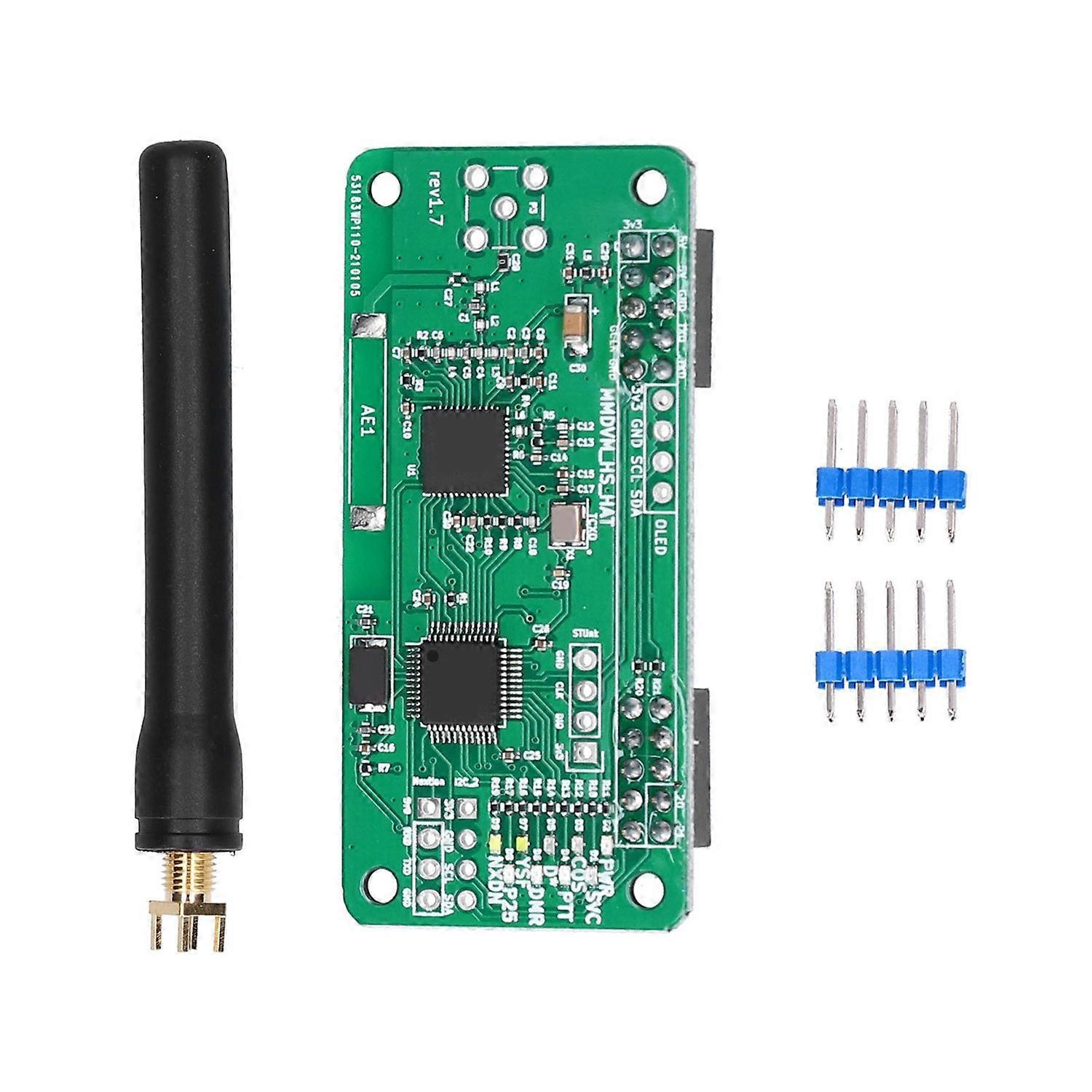 Hotsopt Board Mmdvm Modul-erweiterungsset-kit Zur Unterstützung Von Dmr P25 Mit Antenne Für Diy