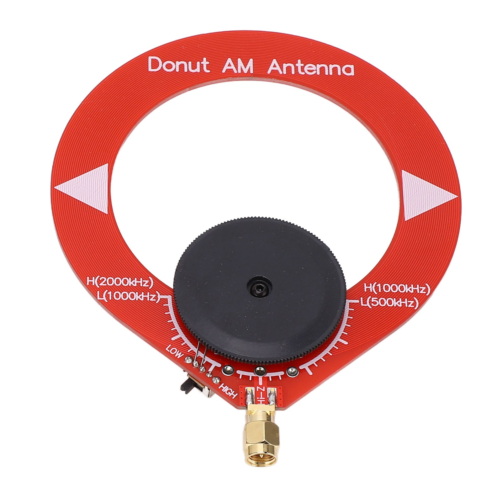 Donut-am-antenne Zur Signalverstärkung Und Verbesserung Des Empfangs – Tragbare Mini-schleifenantenne Für Mw-radio