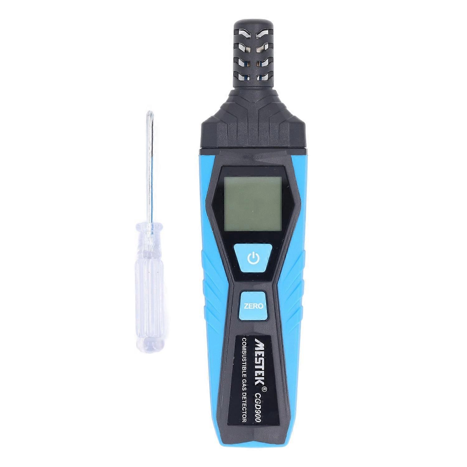 Brenngaswarngerät Mit Doppelalarm, Hochempfindlichem Tragbarem Thermometer Und Brenngasalarm