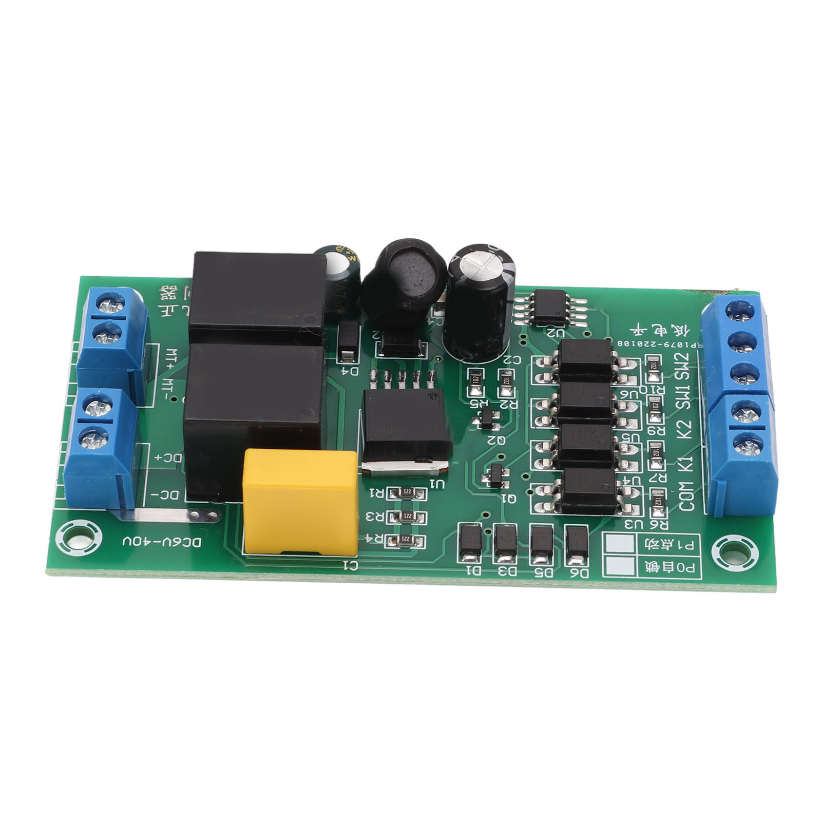 Motoransteuerplatine Cw Ccw Drehregler Steuermodul Weitbereichsspannung Dc 6–40 V P0 Standard-niedrigpegel