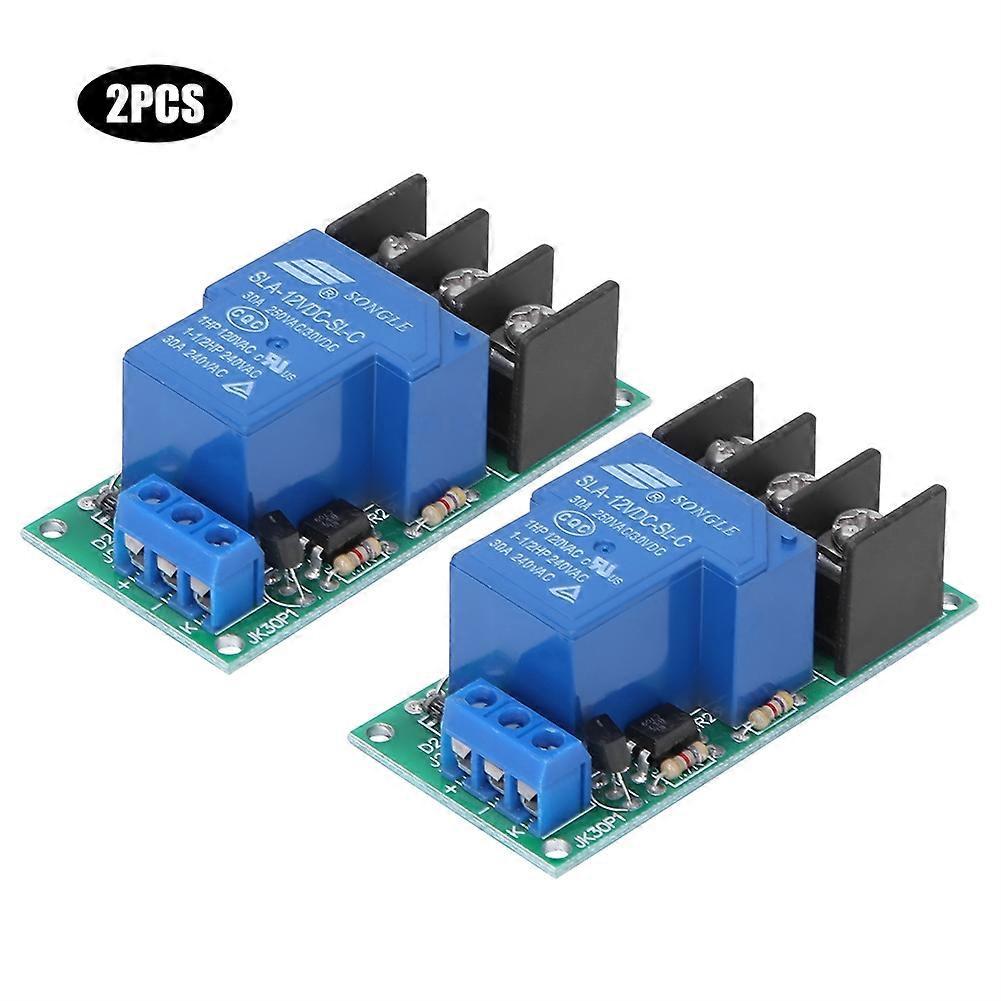Stück 1-wege 30a Relais-erweiterungsmodul Mit Low-level-triggerung Und Optokoppler-isolation, 12v