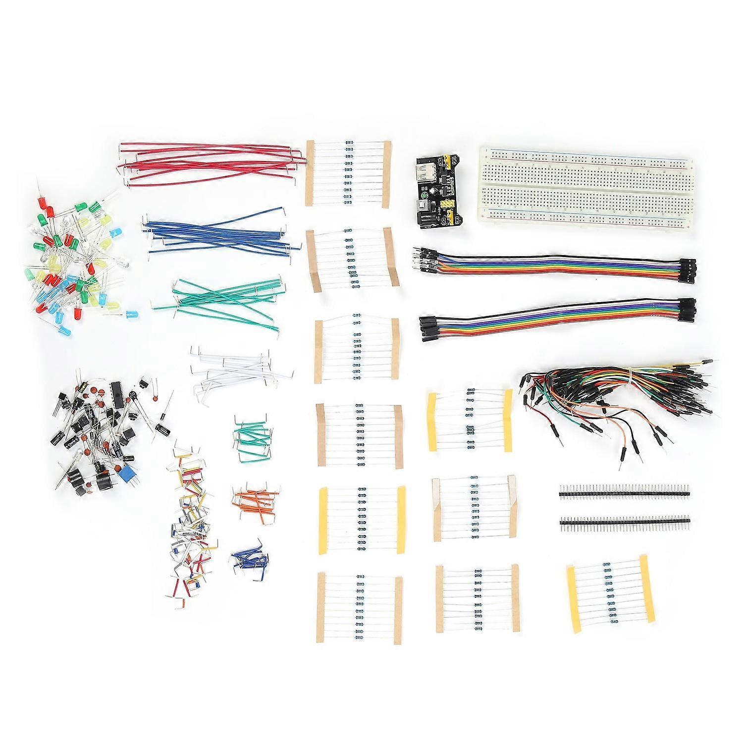 Elektronik-bausatz Zum Selberbauen: Jump-line-steckbrett, Keramikkondensator-widerstandsmodul-set