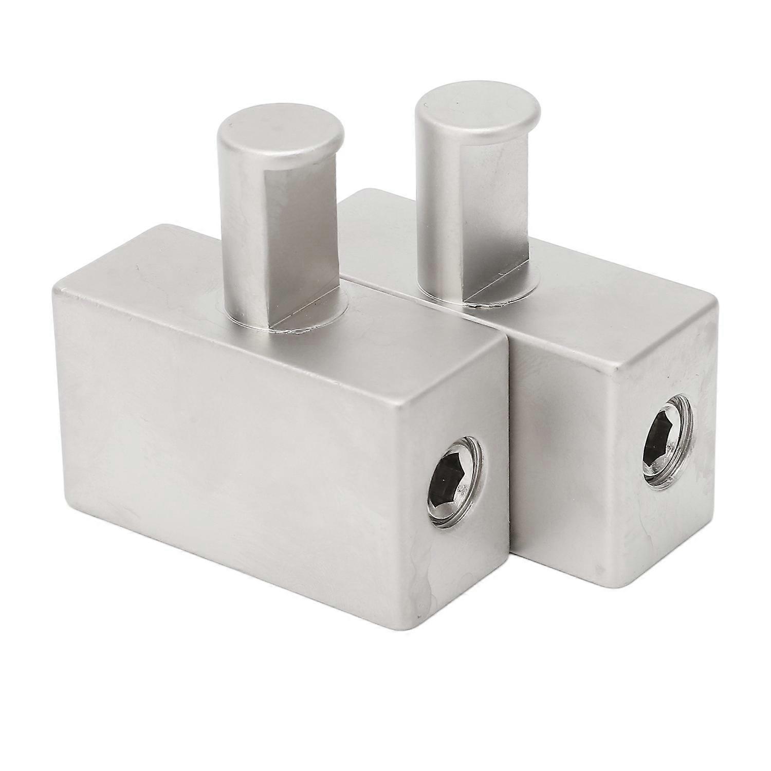 2 Stück Dual 1/0 Gauge Auf 1/0 Gauge Verstärker-eingangsreduzierer, Vernickelte Aluminiumlegierung, Hohe Leistung Für