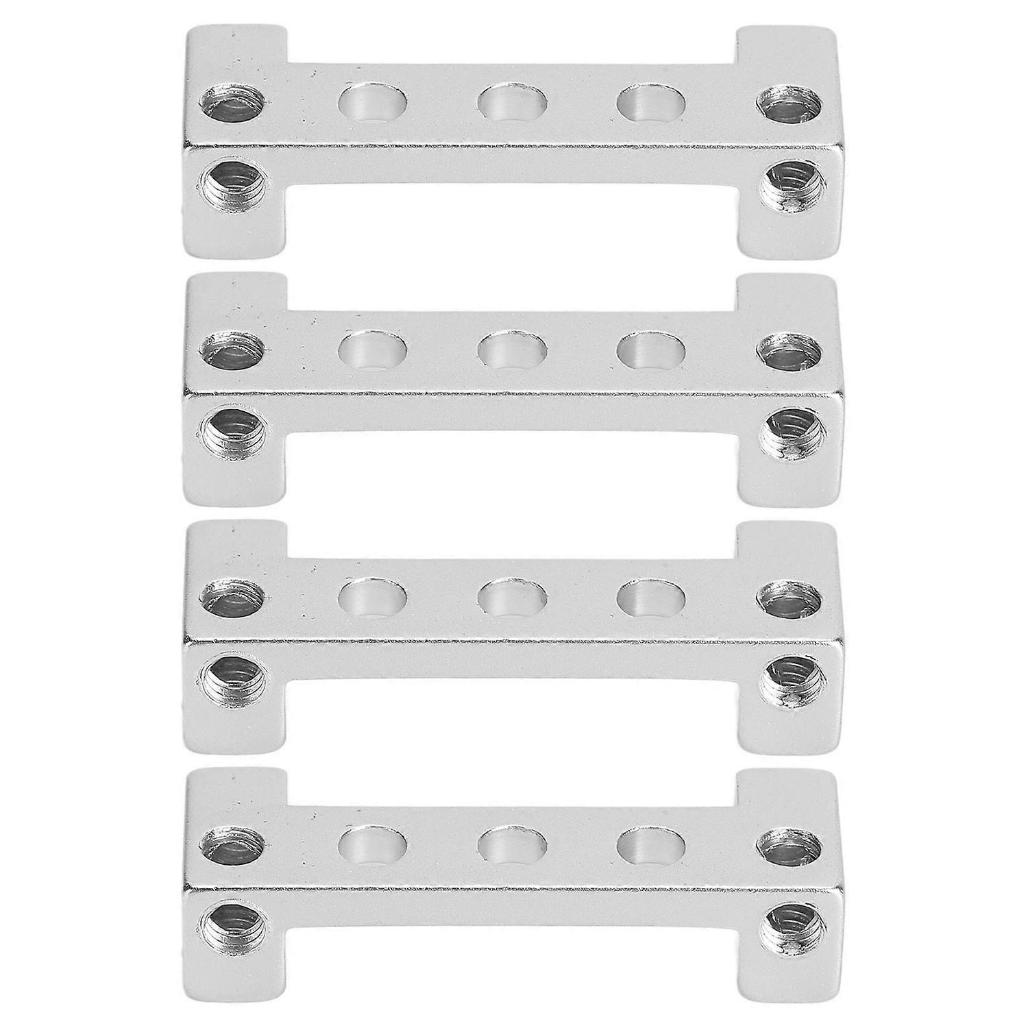 4 Stück Servo-montagehalterung Aus Aluminium, 90-grad-doppelendverbindung, Stützhalter Für Robotermechaniker