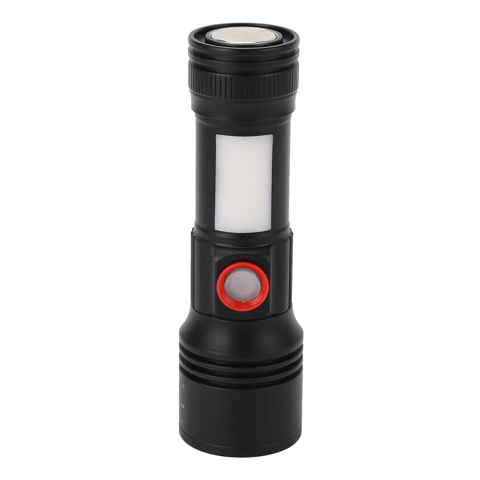 Teleskop-taschenlampe, Zoombar, Typ C, Wiederaufladbar, Ip65 Wasserdicht, Tragbar, Magnetisch