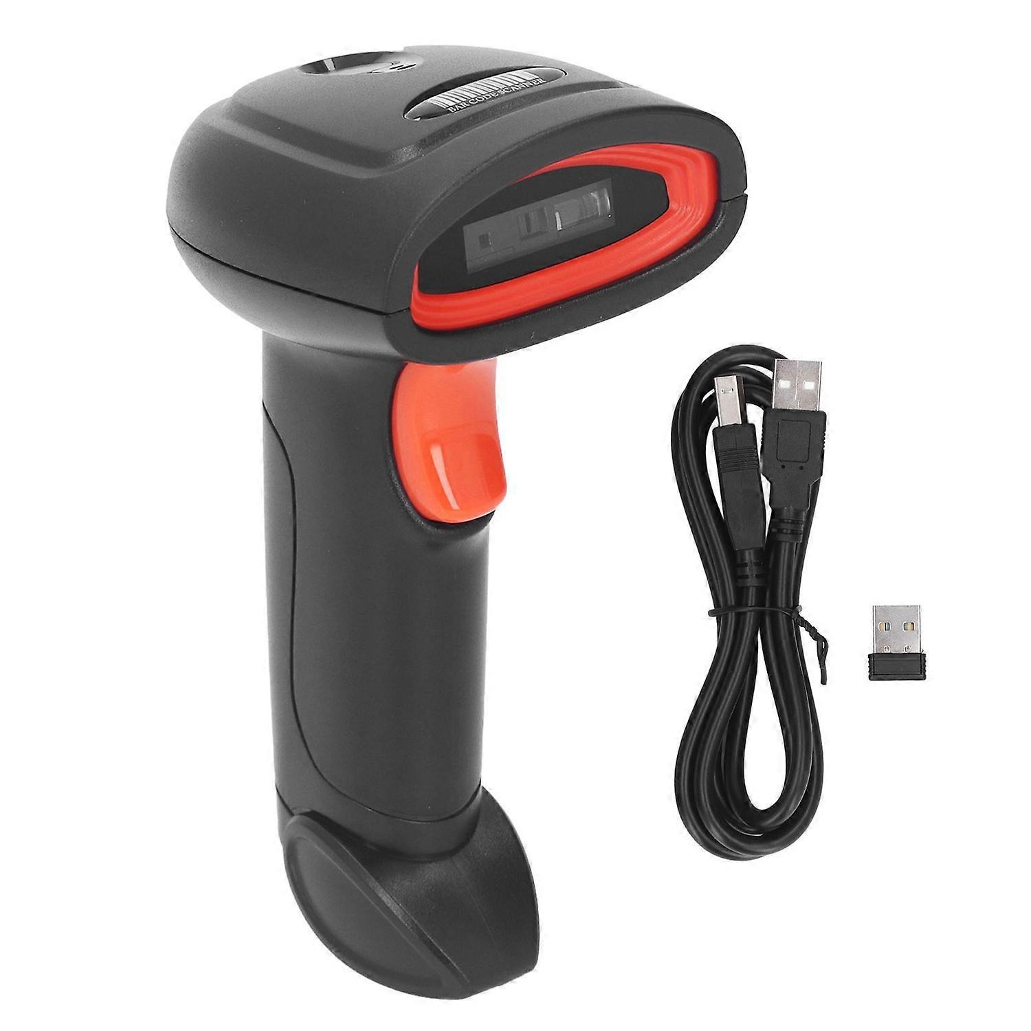 1d-barcodescanner Mit 2,4-ghz-funk- Und Bluetooth-funktion, Schneller Dekodierung Und Präzisem Scannen, Handscanner Mit Ccd-sensor
