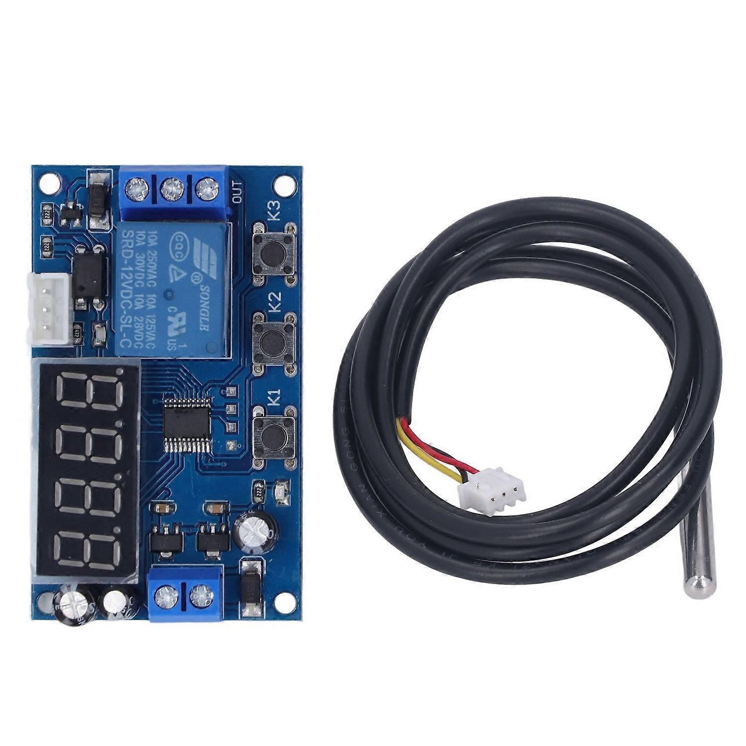 Pwm-treibermodul, 4-adrig, Einfache Installation, Breiter Betriebsspannungsbereich, Temperaturreglermodul, 12 V