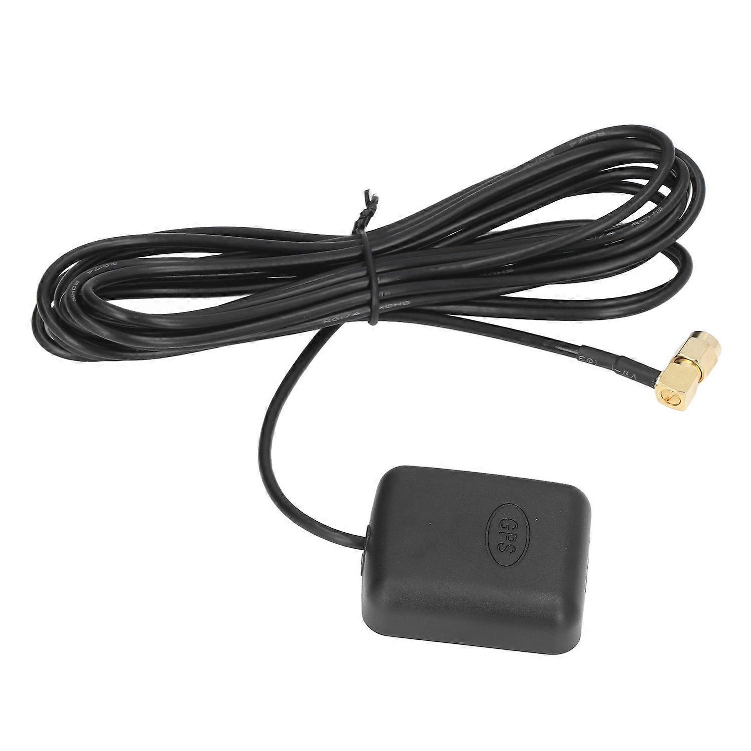 Aktive Gps-antenne 25dbi, Wasserdicht, Sma-winkelstecker, Fahrzeugnavigationsantenne Für 4s Shop Bus S