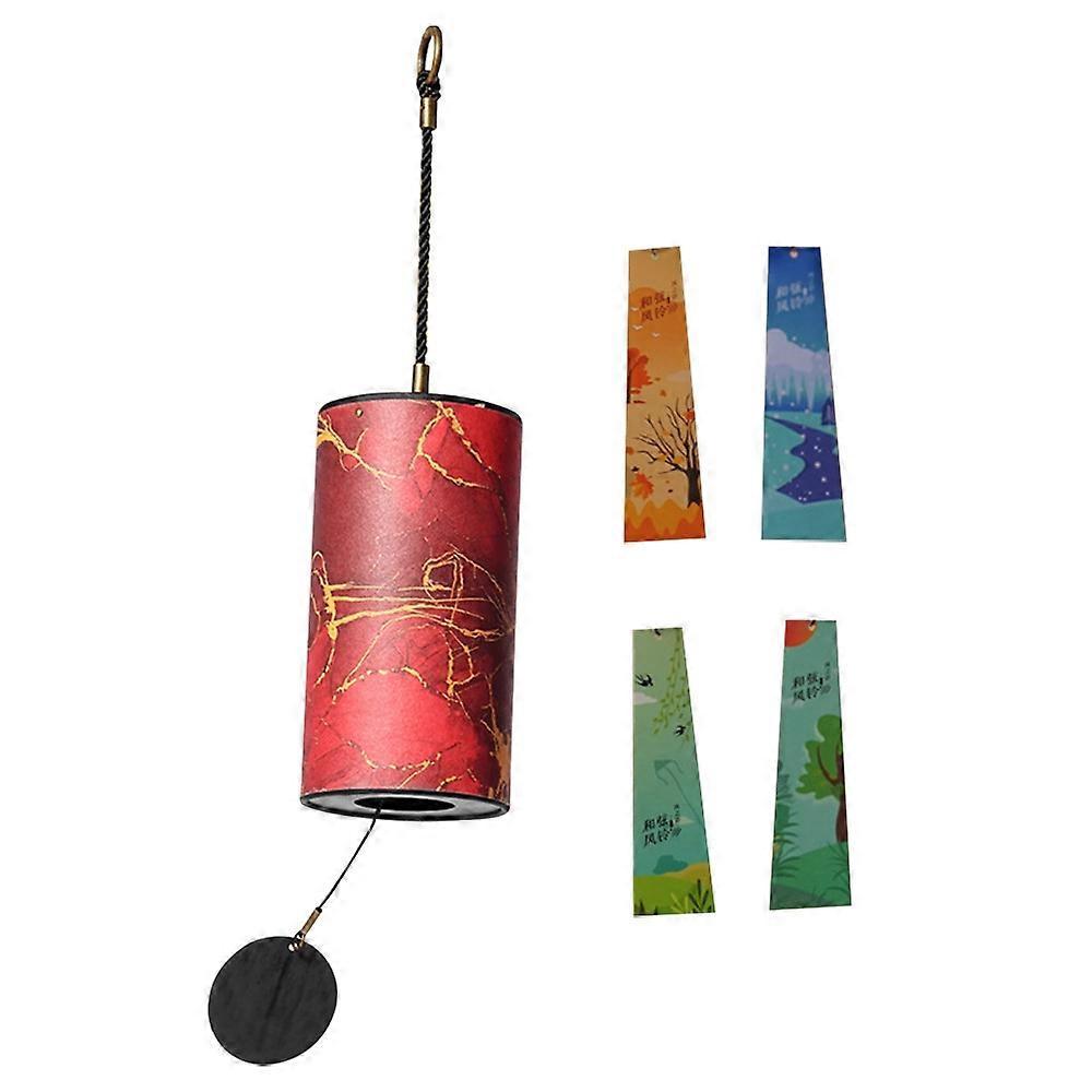 9-ton-windspiel, Retro-windglocke Für Klangheilung, Meditation Und Beruhigung Der Emotionen (kurs)