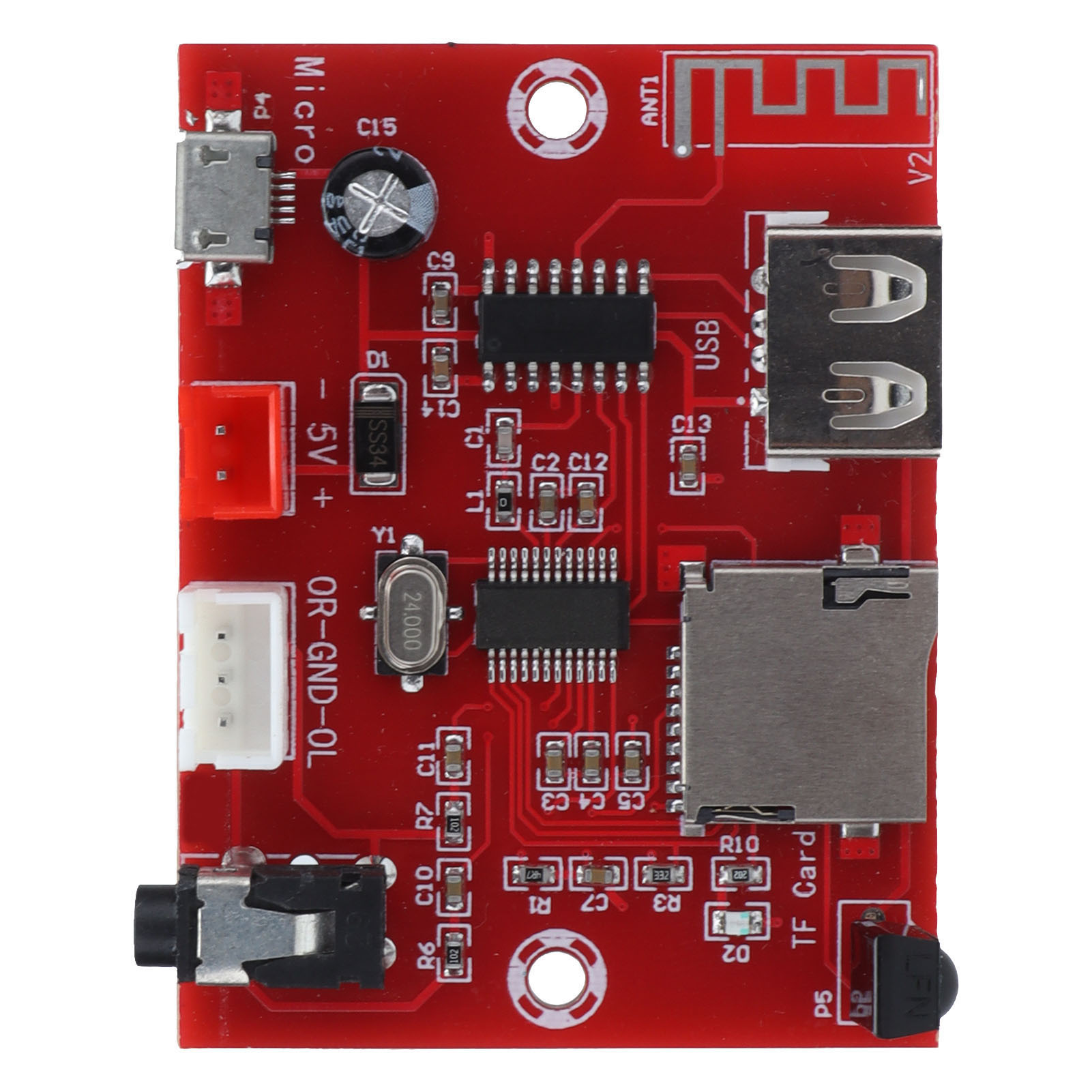 Bluetooth-decoderplatine, Speicherkarten-usb-stick-audio-decodierungsmodul Mit Fernbedienung Xha253