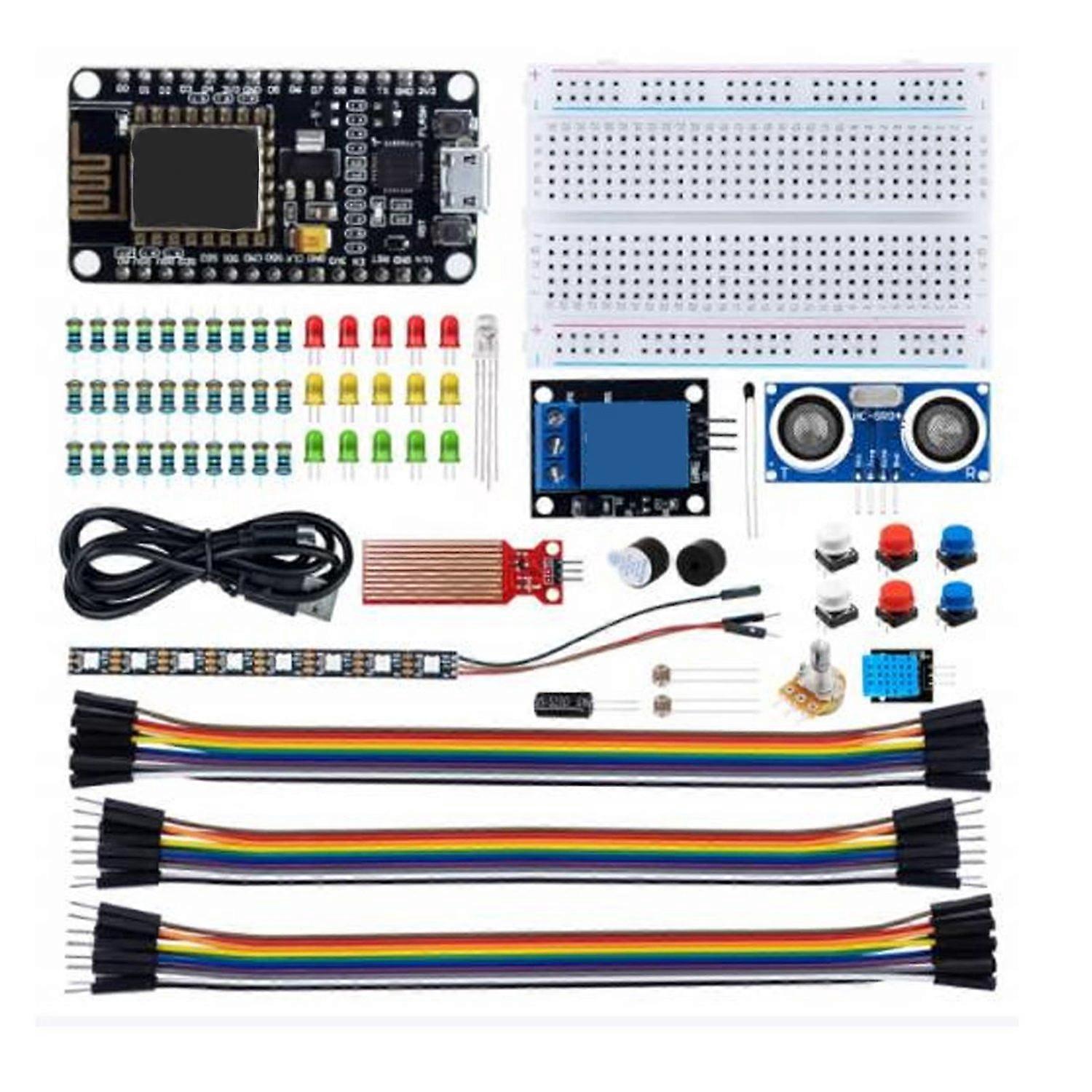 Esp8266 Iot-starterkit, Entwicklungsboard, Widerstände, Leds, Dioden, Wlan, Internet Der Dinge, Lernkit