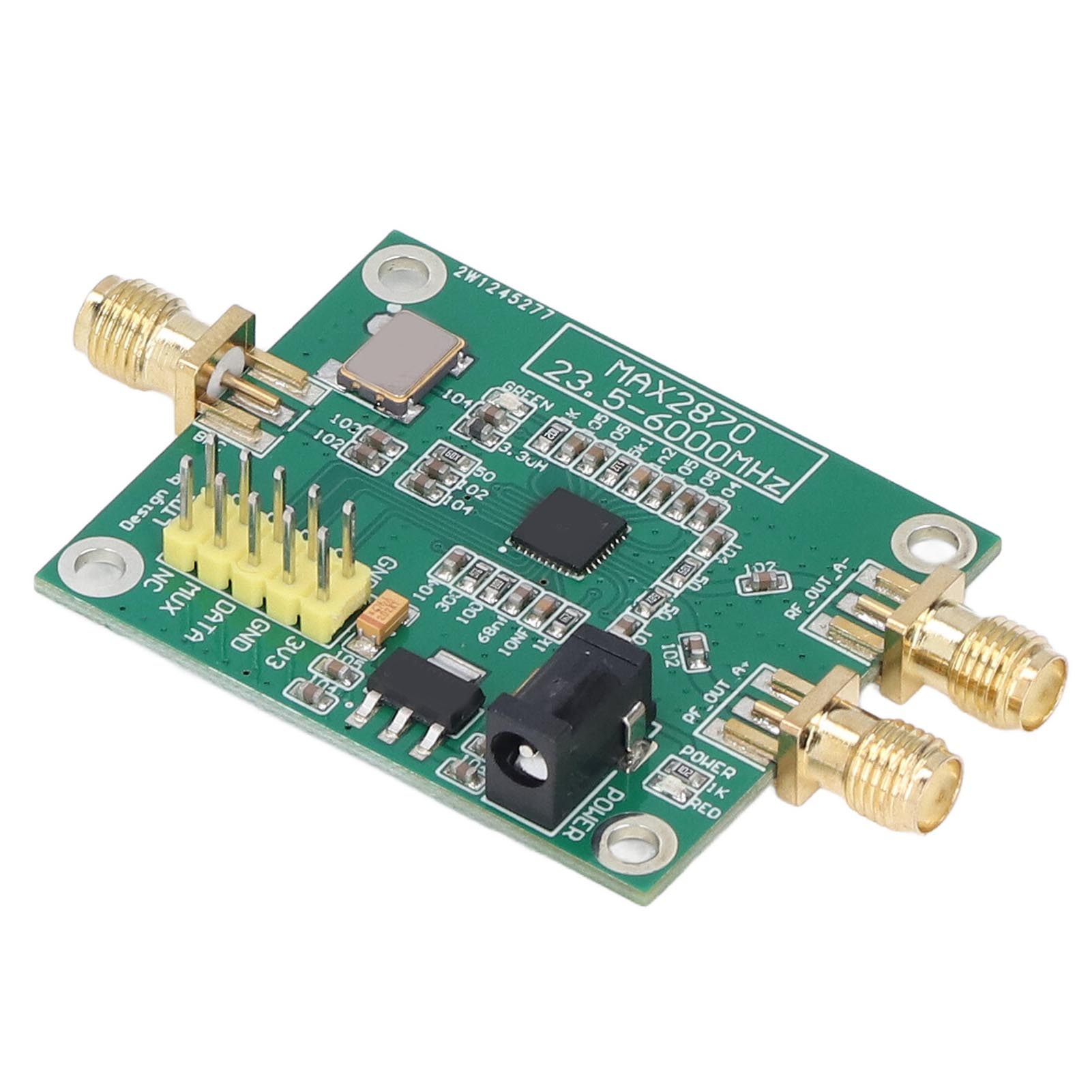 Max2870 Hf-signalquellenmodul, Signalgeneratorplatine, Usb 5v Stromversorgung, 23,5–6000 Mhz