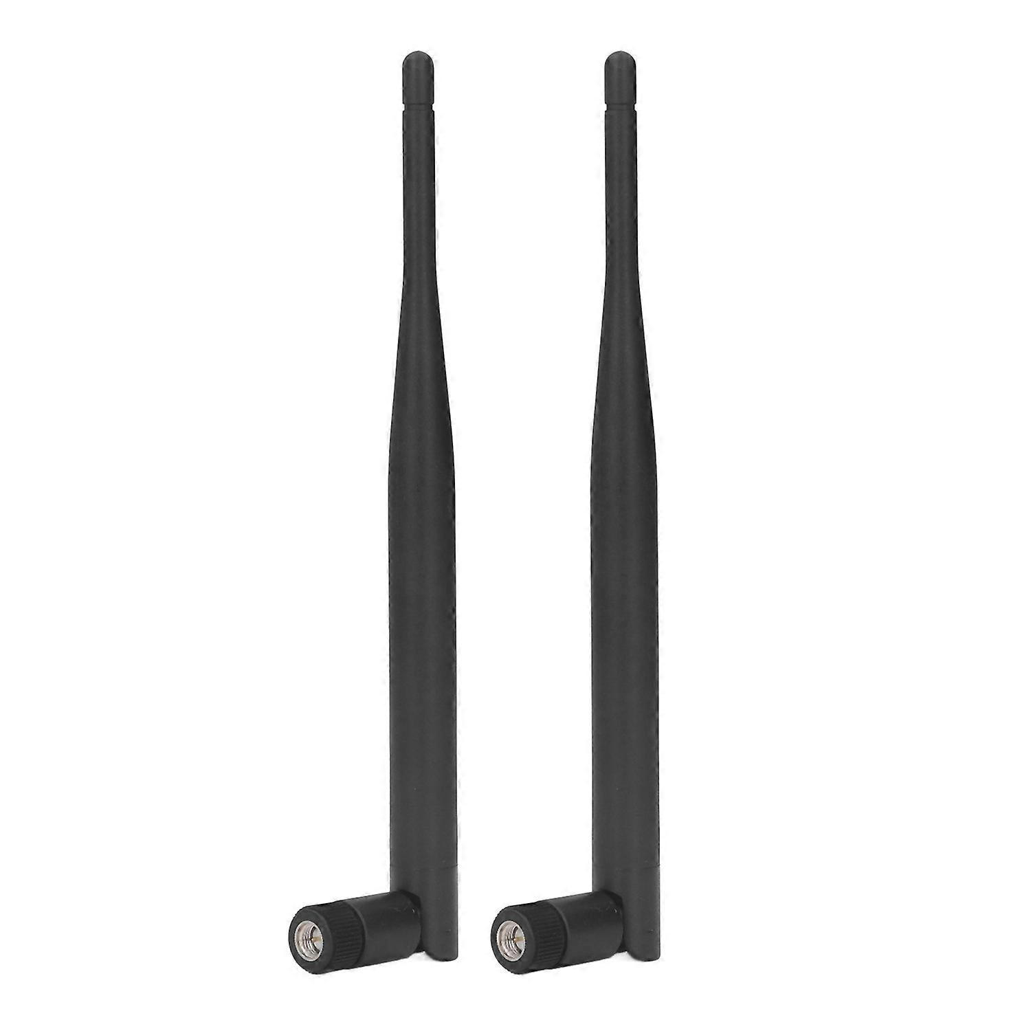 2 Stück Netzwerkantennen 5dbi 2,4g/5,8g Dualband Sma Innenstift Faltbare Signalantenne Für Router Vendi