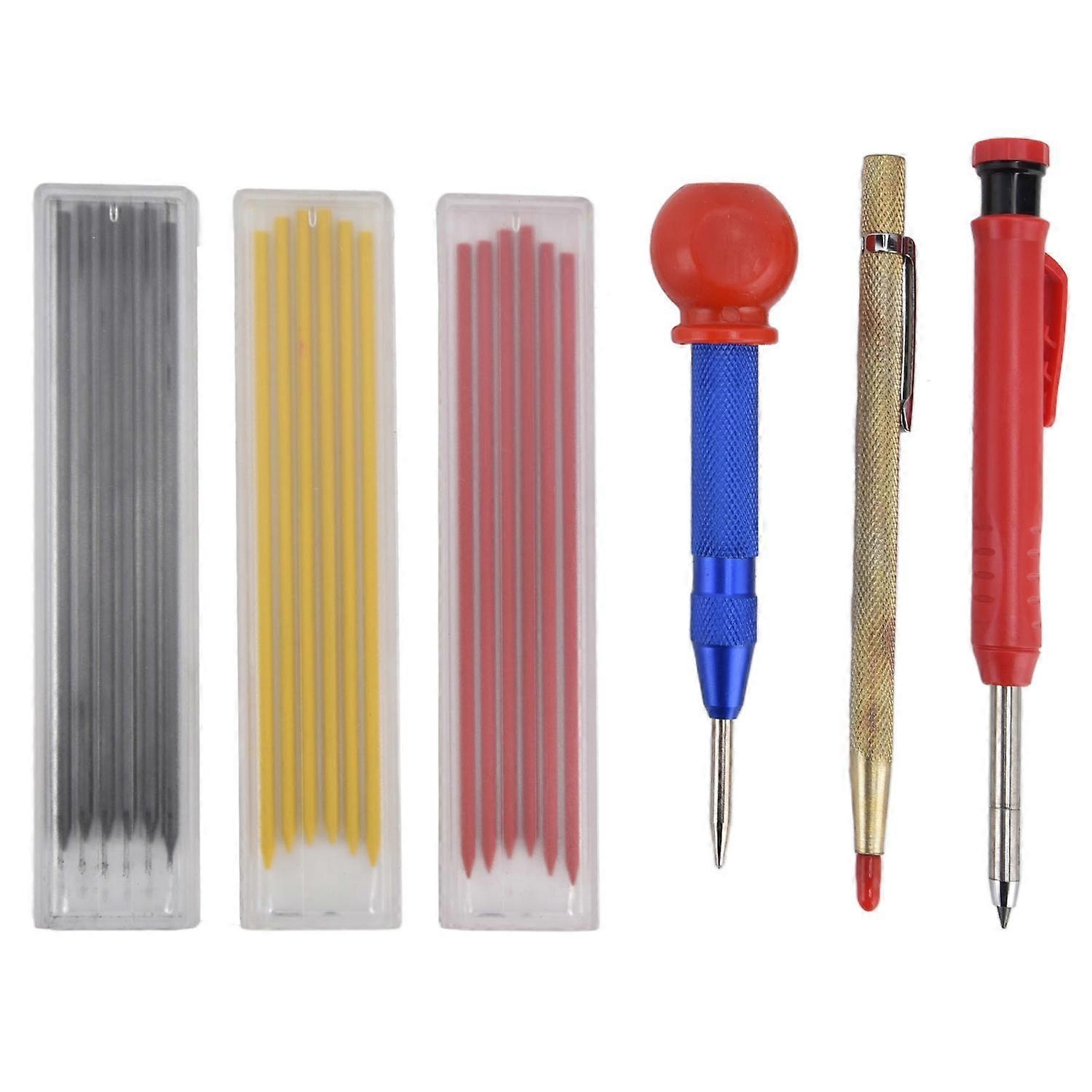Holzbearbeitungsstift-sets, Metall-graphitstift-minen, Markierstifte, Positionierungs- Und Körnerwerkzeuge