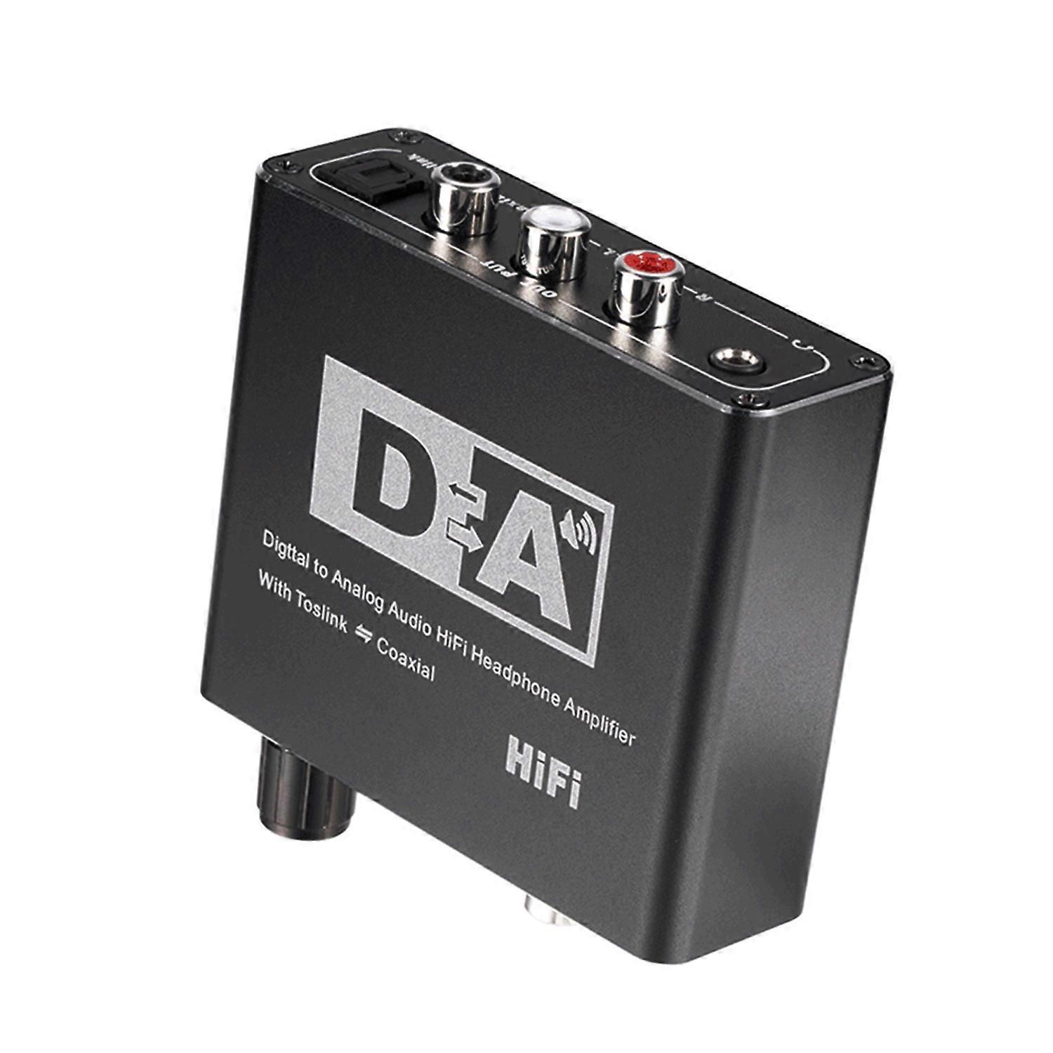 192-khz-dac-wandler, Digital-analog-wandler, Optischer/koaxialer Eingang, Rca-/3,5-mm-audioausgangsadapter