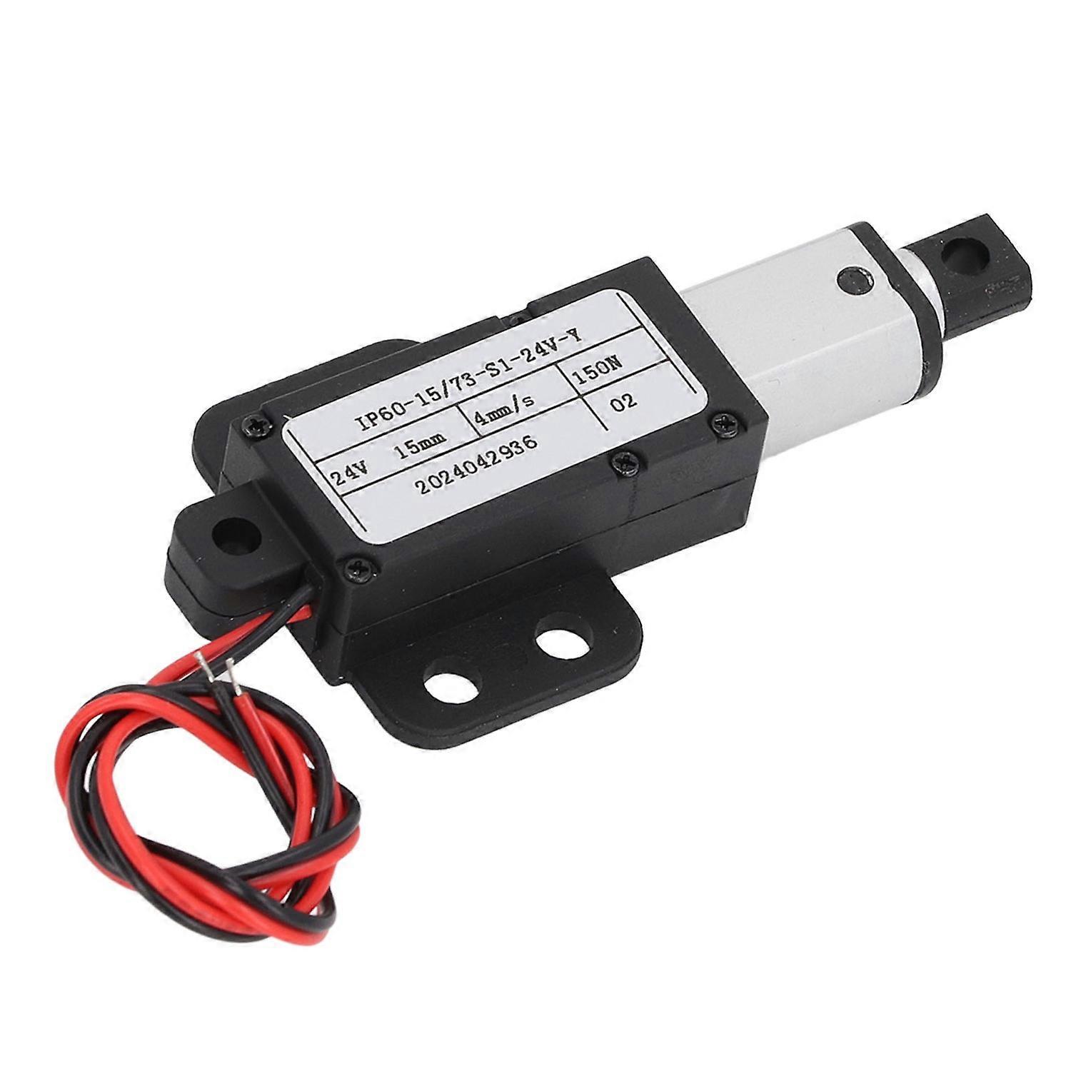 Mini-elektro-linearantrieb, 15 Mm Hub, 150 N Schubkraft, 4 Mm/s Geschwindigkeit, Kleiner Linearantrieb Mit