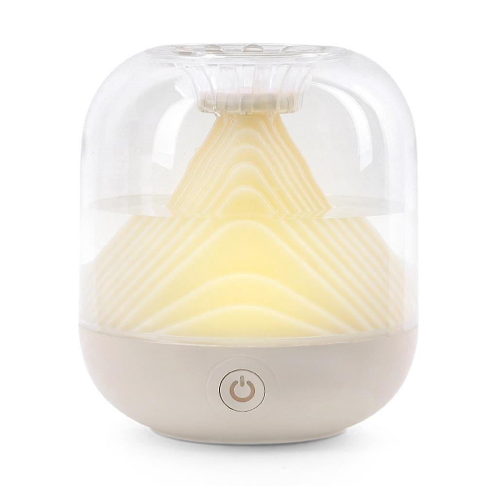 Mini-luftbefeuchter Für Den Schreibtisch Mit Aromatherapie, 1800 Mah, Usb-akku, Atmosphärenlampe, 700 Ml Fassungsvermögen