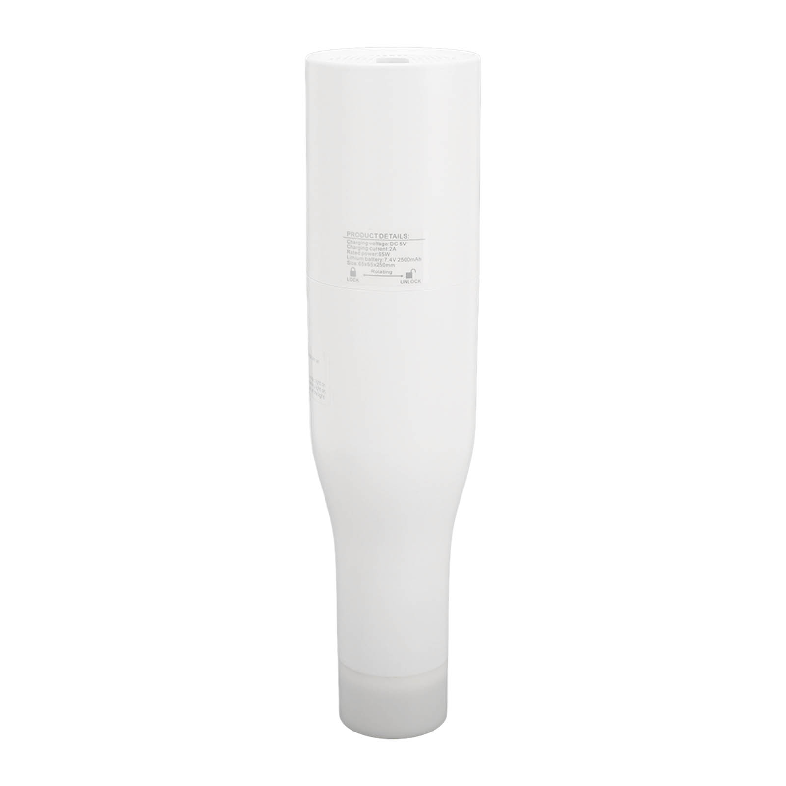 65-w-akku-staubsauger Mit Nachtlicht, Typ-c-handstaubsauger, 4,3 Kpa, 5 V Dc
