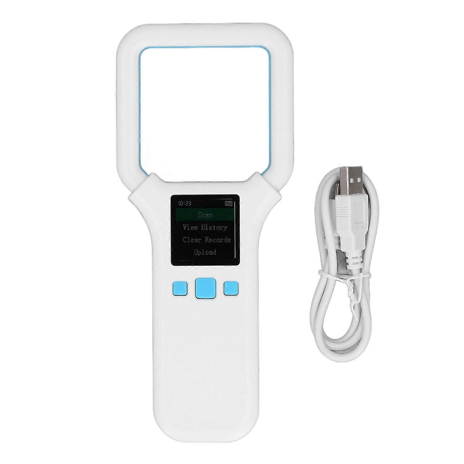 Tier-chip-lesegerät 134,2 Khz 125 Khz Rf Haustier-chip Handscanner Lesegerät Für Emid Fdx B Iso11784 85
