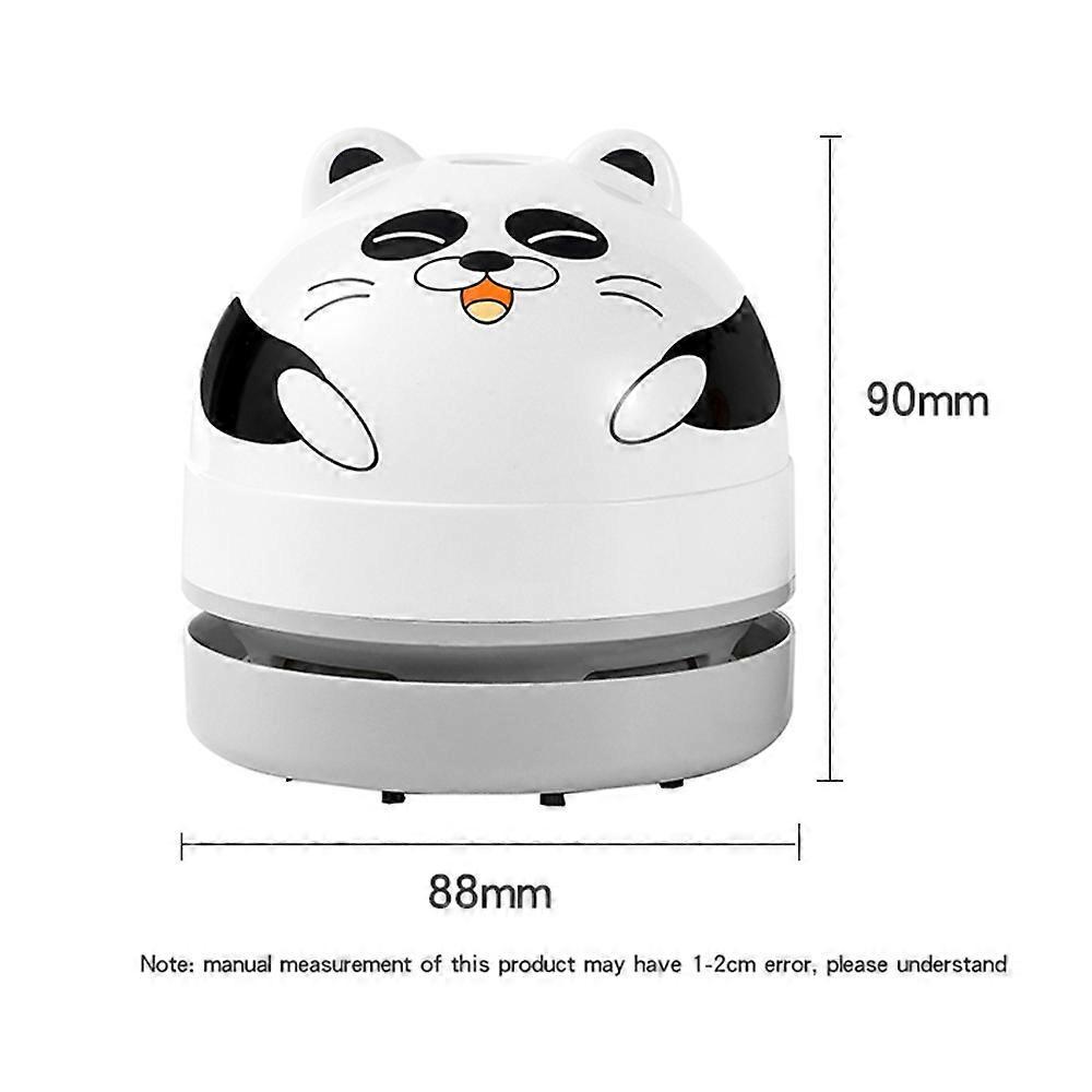 Mini-tischstaubsauger, Niedlicher Kabelloser Tischstaubsauger Mit Cartoon-motiv, Usb-aufladbarer Akku