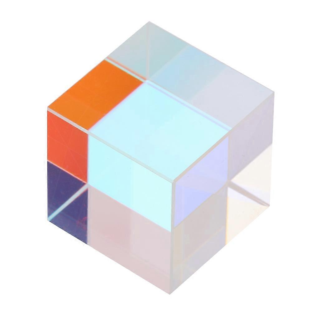 Sechsseitiger, Heller Licht-kombinationswürfel-prisma, Buntglas-strahlteilerprisma (1,5 X 1,5 X 1,5 Cm)