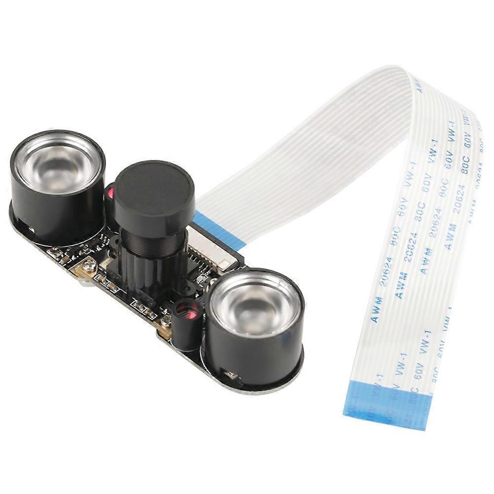 1 Stück 5mp Kameramodulplatine 72° Mit Nachtsicht-led-fülllicht Für Raspberry Pi B 3/2