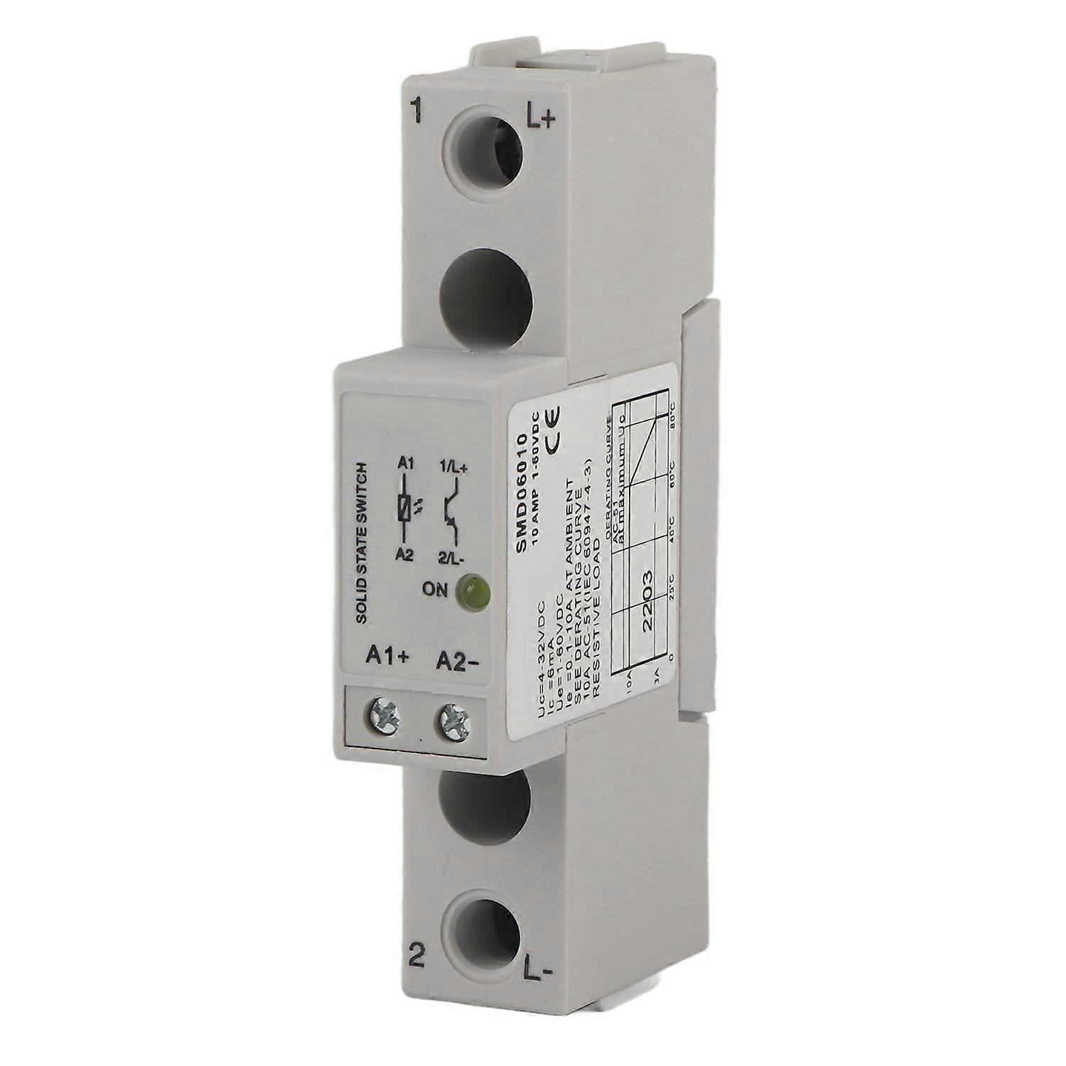Dc 432vdc Steuerung 160vdc Einphasen-dinrail-slim-solid-state-relaismodul (smd06010)