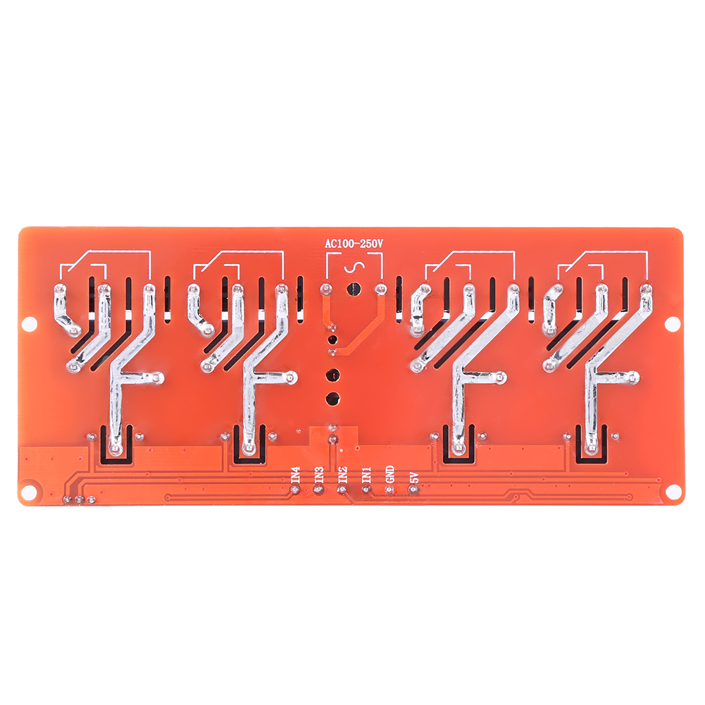 Ac 100-250v 30a 4-kanal-relais-hoch-/niedrigpegel-triggermodul