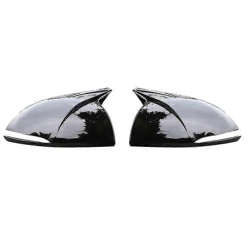 Carbonfaser-außenspiegelabdeckung/seitenspiegelgehäuse-zierleiste Für Hyundai Sonata Dn8 2020–2022 – Hochglanzschwarz