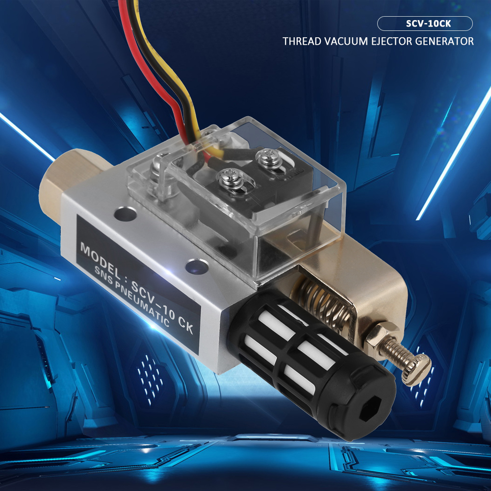 Scv-10ck Pneumatischer Unterdruckgenerator Mit 1/4"-innengewinde Und Vakuumausstoßgenerator