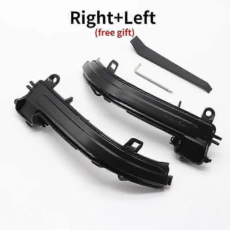 Für Bmw 1er, 2er, 3er, 4er, X1, M-serie F20, F30, F34, F36, E84, F87, I3: Dynamische Schwarze Led-blinker, Sequentielle Rückspiegelbeleuchtung – Links Und Rechts