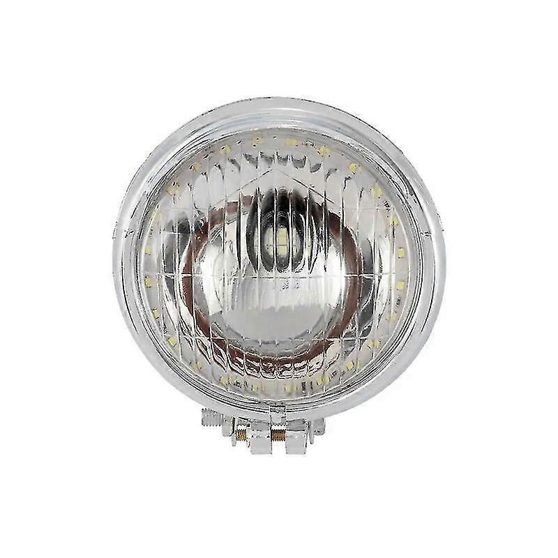 12v Motorradscheinwerfer Led-zusatzscheinwerfer Angel Eye Chrom-spot-nebelscheinwerfer Für Honda/yamaha/cruiser/bobber/chopper/yamaha - 1 Stück