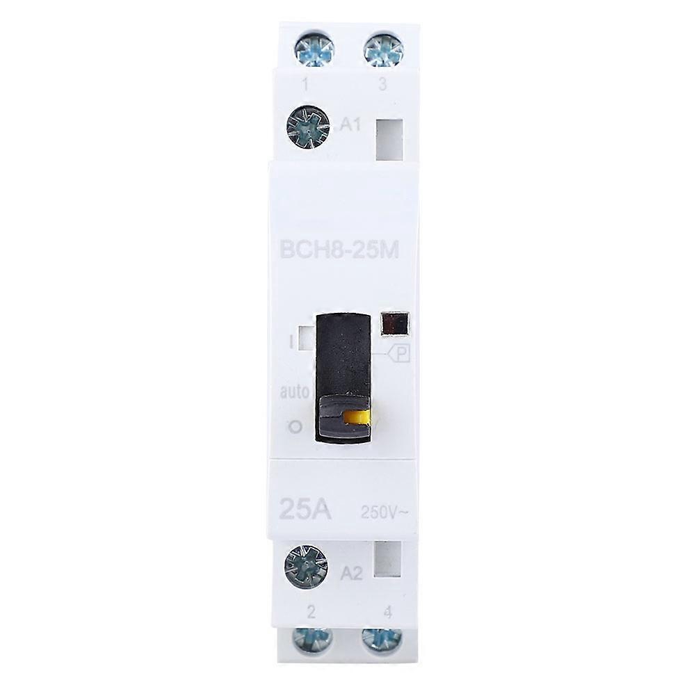 2p25a Modulares Haushalts-wechselstromschütz Mit Manueller Steuerfunktion 230v 50/60hz (1ö 1ö)