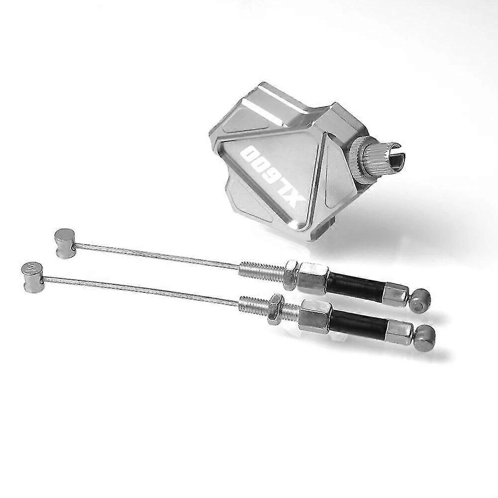 Neuer Cnc-gefräster Aluminium-motocross-stunt-kupplungshebel Für Honda Xl600, Xl600lmf Und Xl 600 Lmf (1985–1986) – Grau