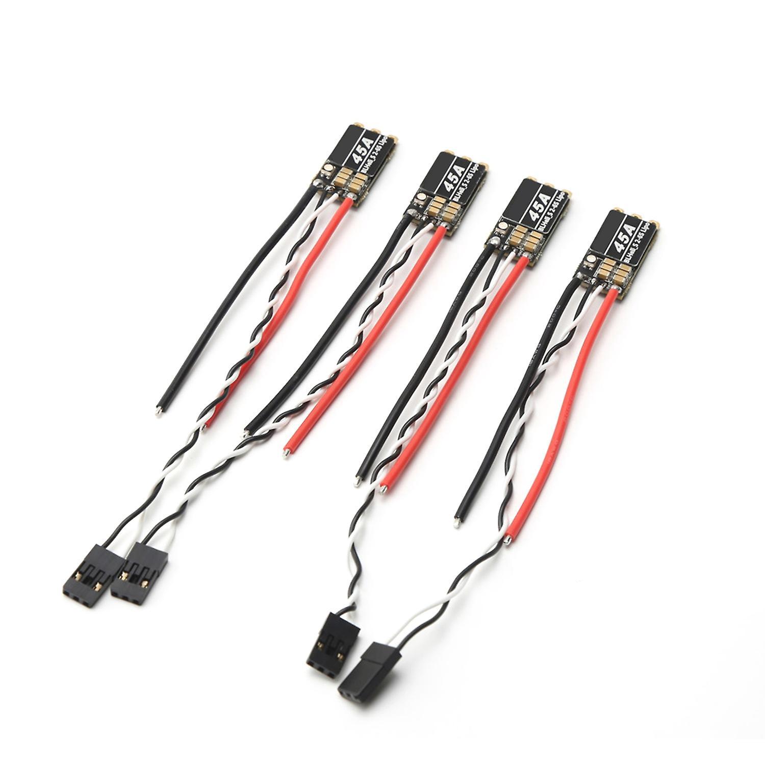 45a Blhelis Esc 2-6s Lipo Brushless Esc Elektronischer Drehzahlregler Mit Eingebauter Programmierbarer Rgb-led