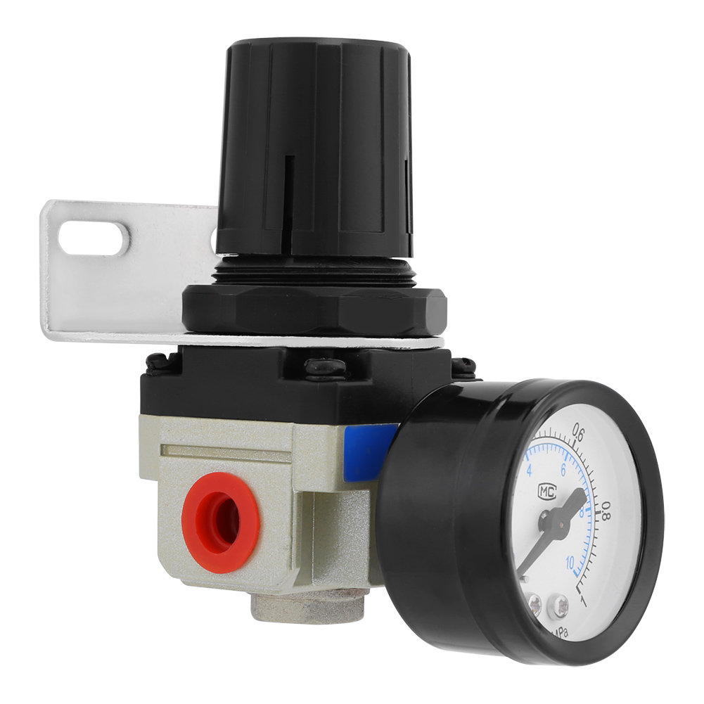 Ar2000-02 G1/4 Druckluft-gasaufbereitungsanlage Mit Filter Und Druckregler Mit Manometer