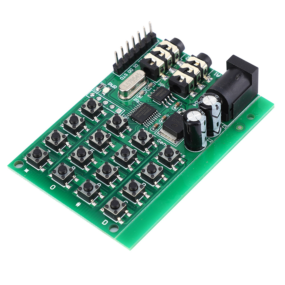 Ae11a04 Dtmf-audiogeneratormodul, Sprach-dual-encoder-senderplatine, 5–24 V Dc