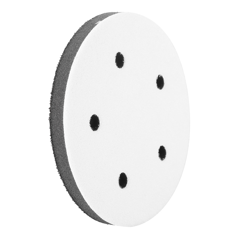 125 Mm Durchmesser Weicher Pufferschwamm-zwischenpolster Für Schleifpads (5 Löcher)