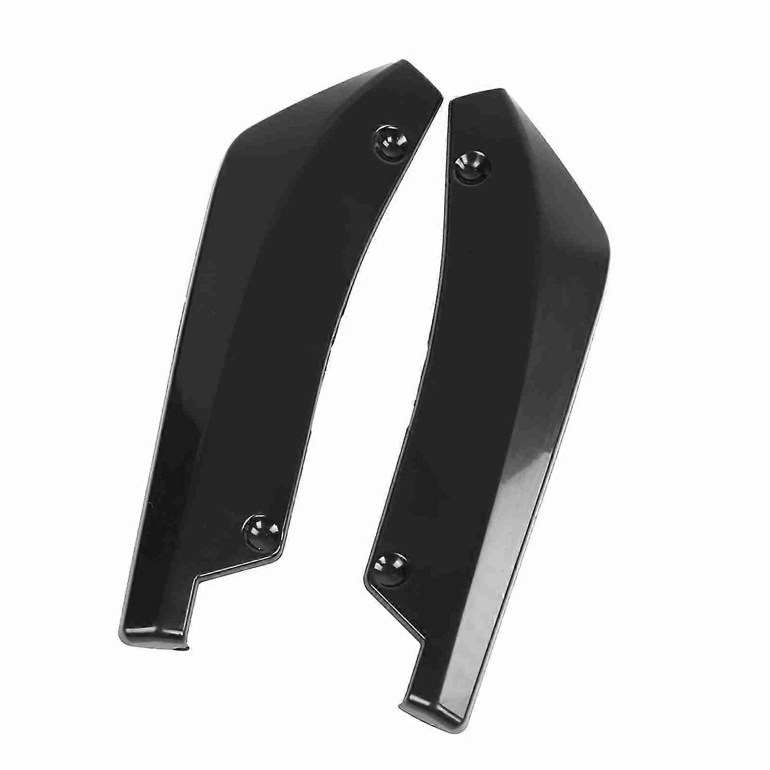 1 Paar Universelle, Modifizierte Heckstoßstangen-canard-diffusor-spoilerlippen Aus Kohlefaser