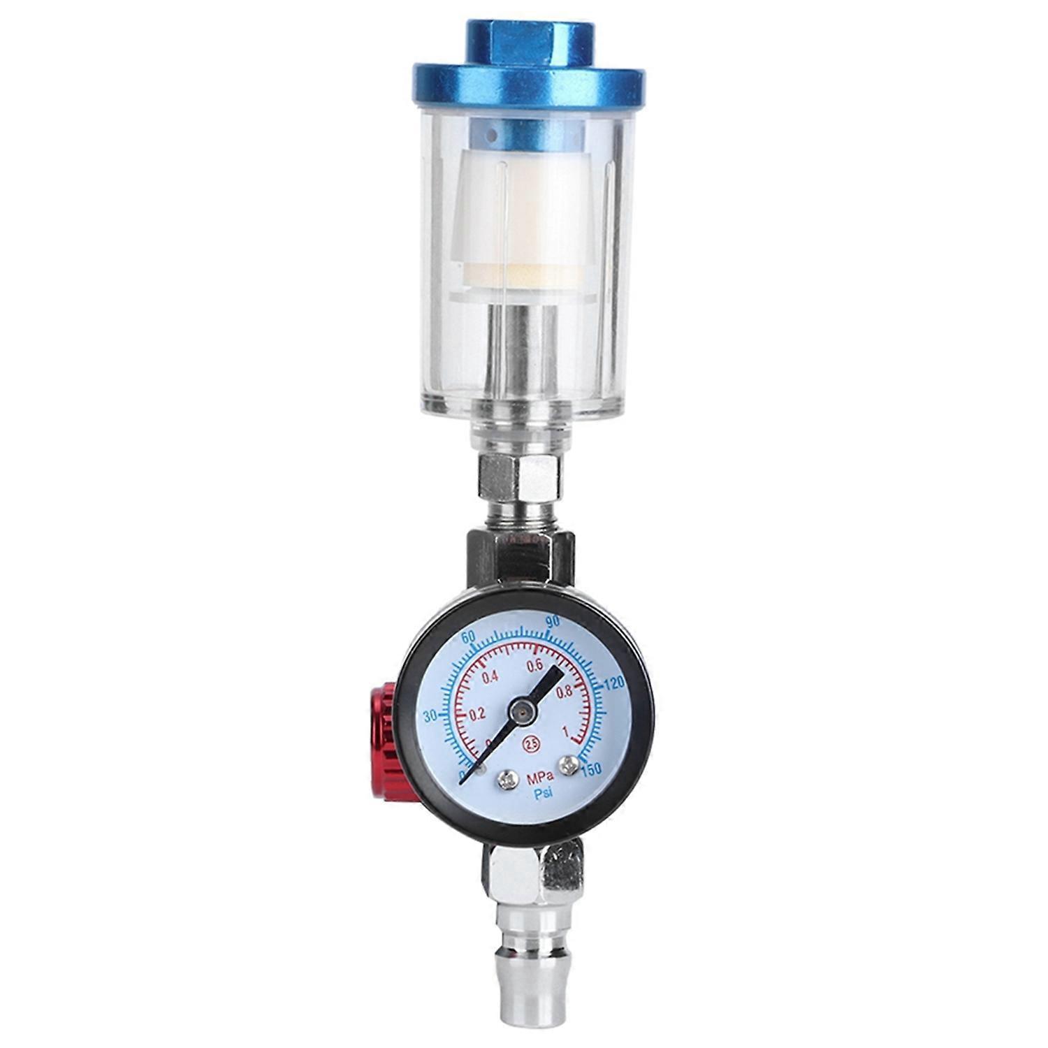 Pneumatische Spritzpistole Mit Luftdruckregler Und Manometer, Öl-wasser-abscheider-filter-set