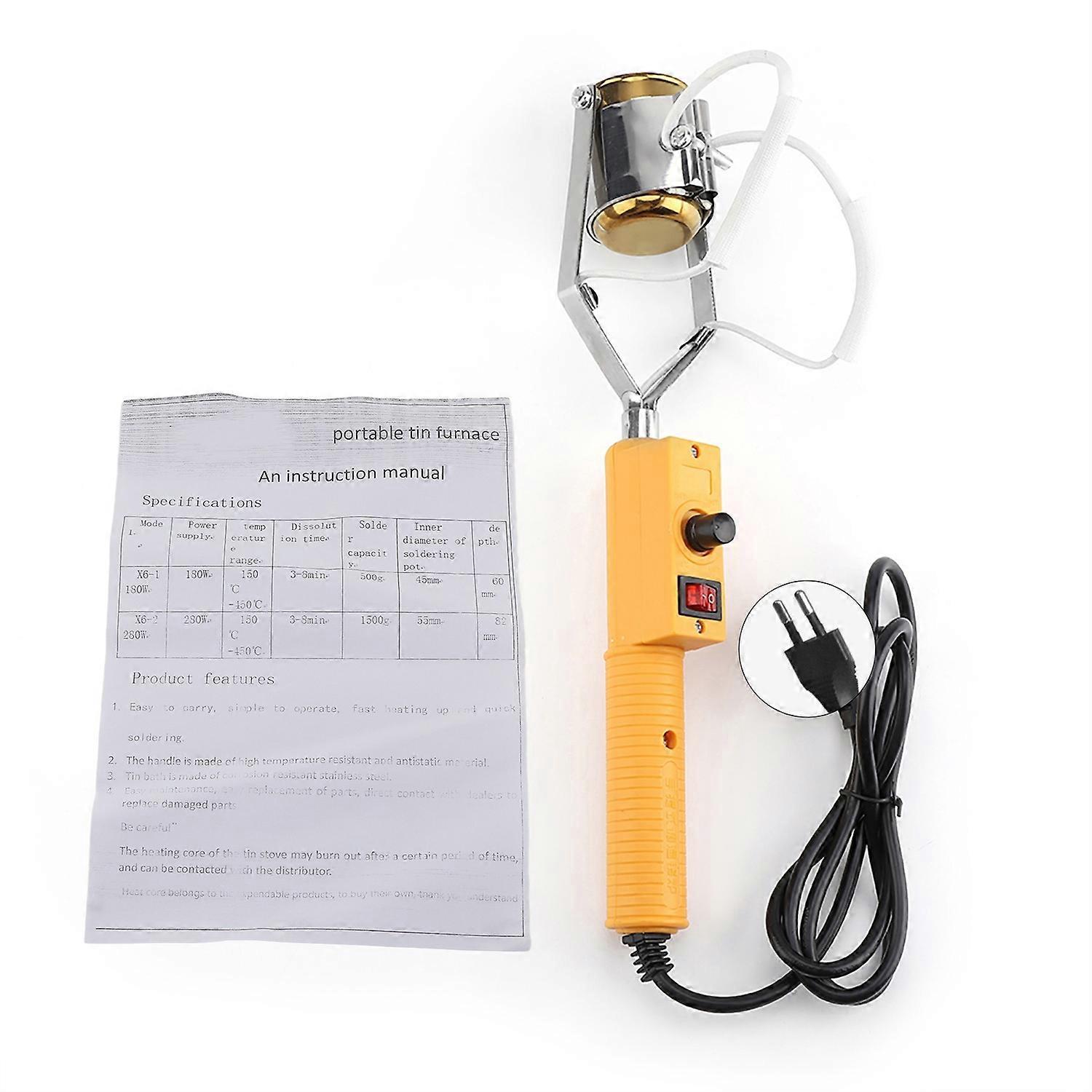 280-w-elektro-tragbarer Lötofen Mit Temperaturregelung