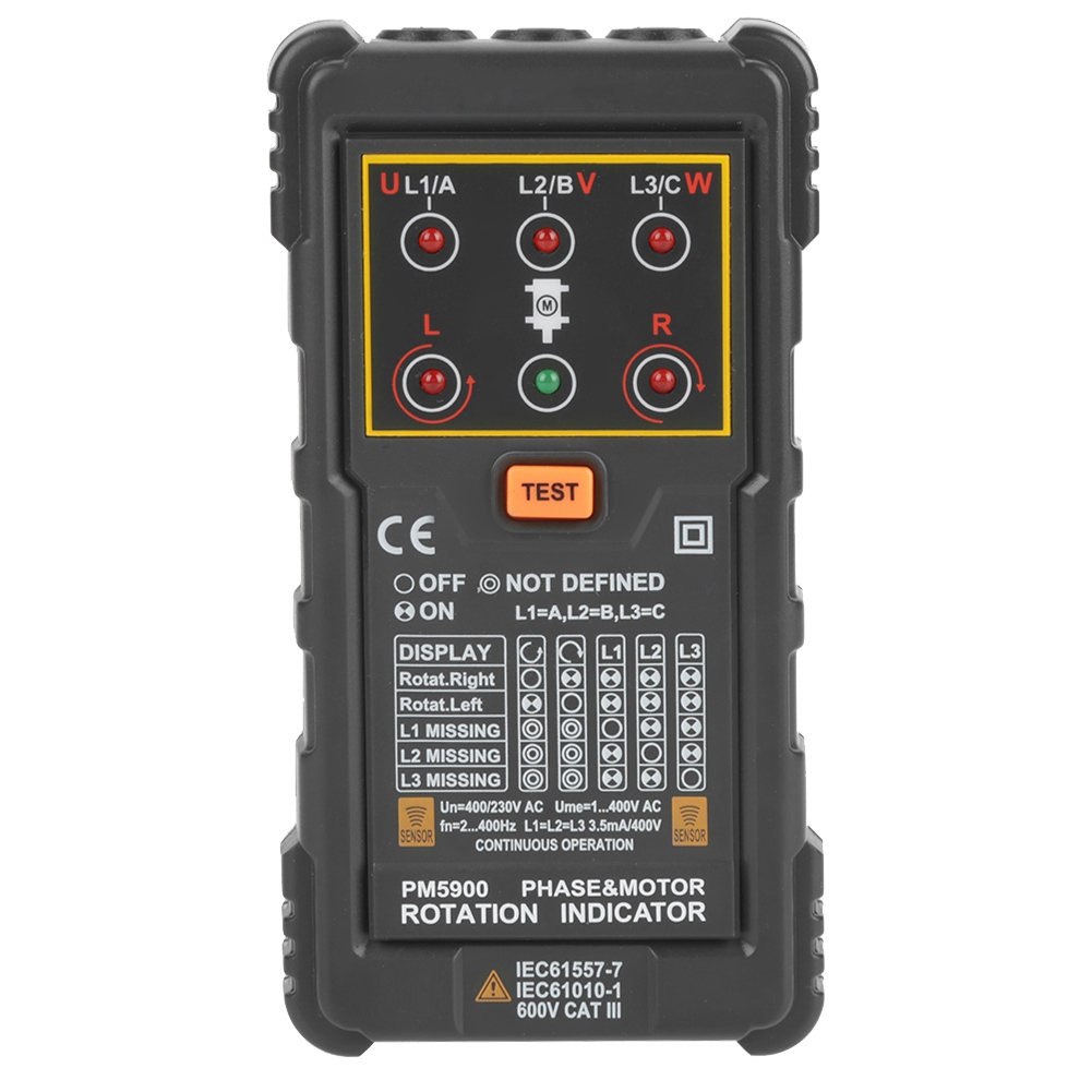 Peakmeter Pm5900 Tragbarer Handdrehstrom-drehzahlanzeige-tester