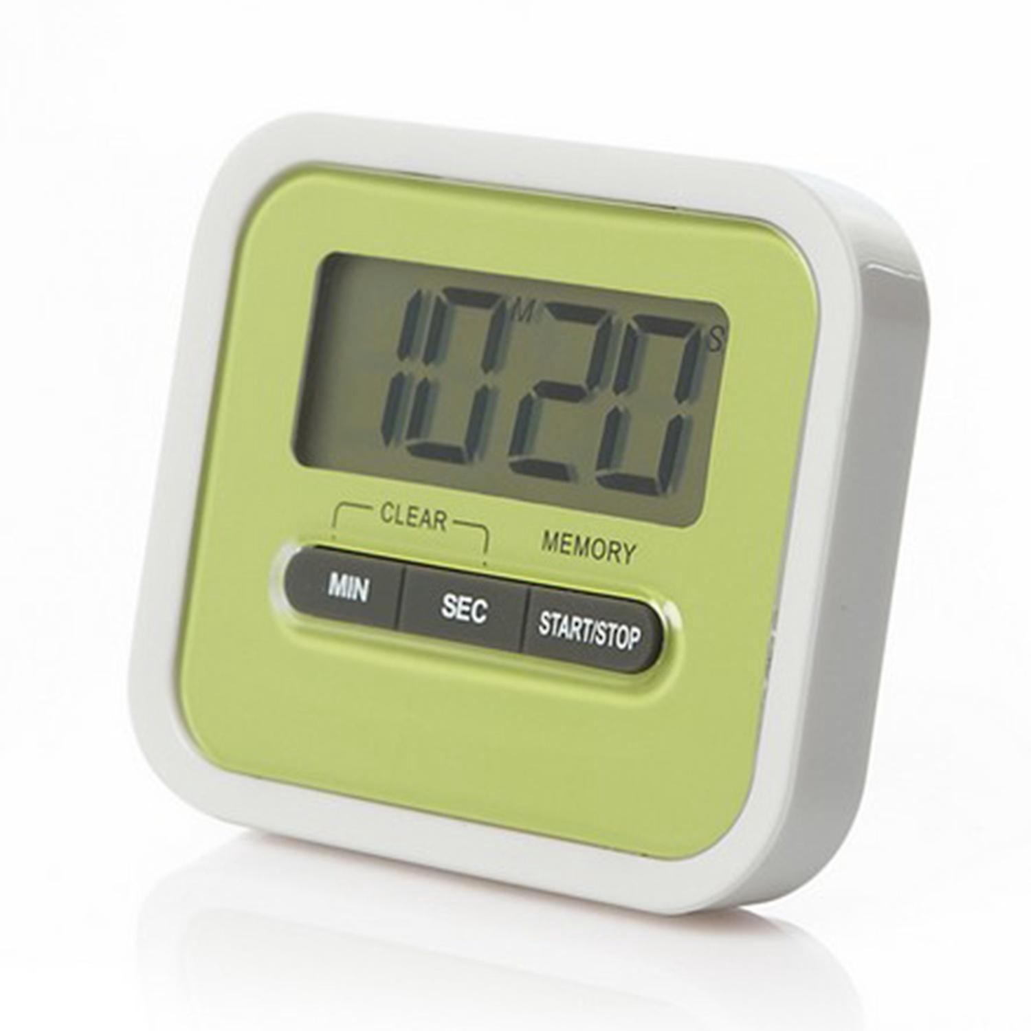 Magnetischer Küchentimer, 100-minuten-digital-countdown-timer Mit Aufwärts- Und Abwärtszählung, Aufstellfuß, Clip Und Lautem Alarm
